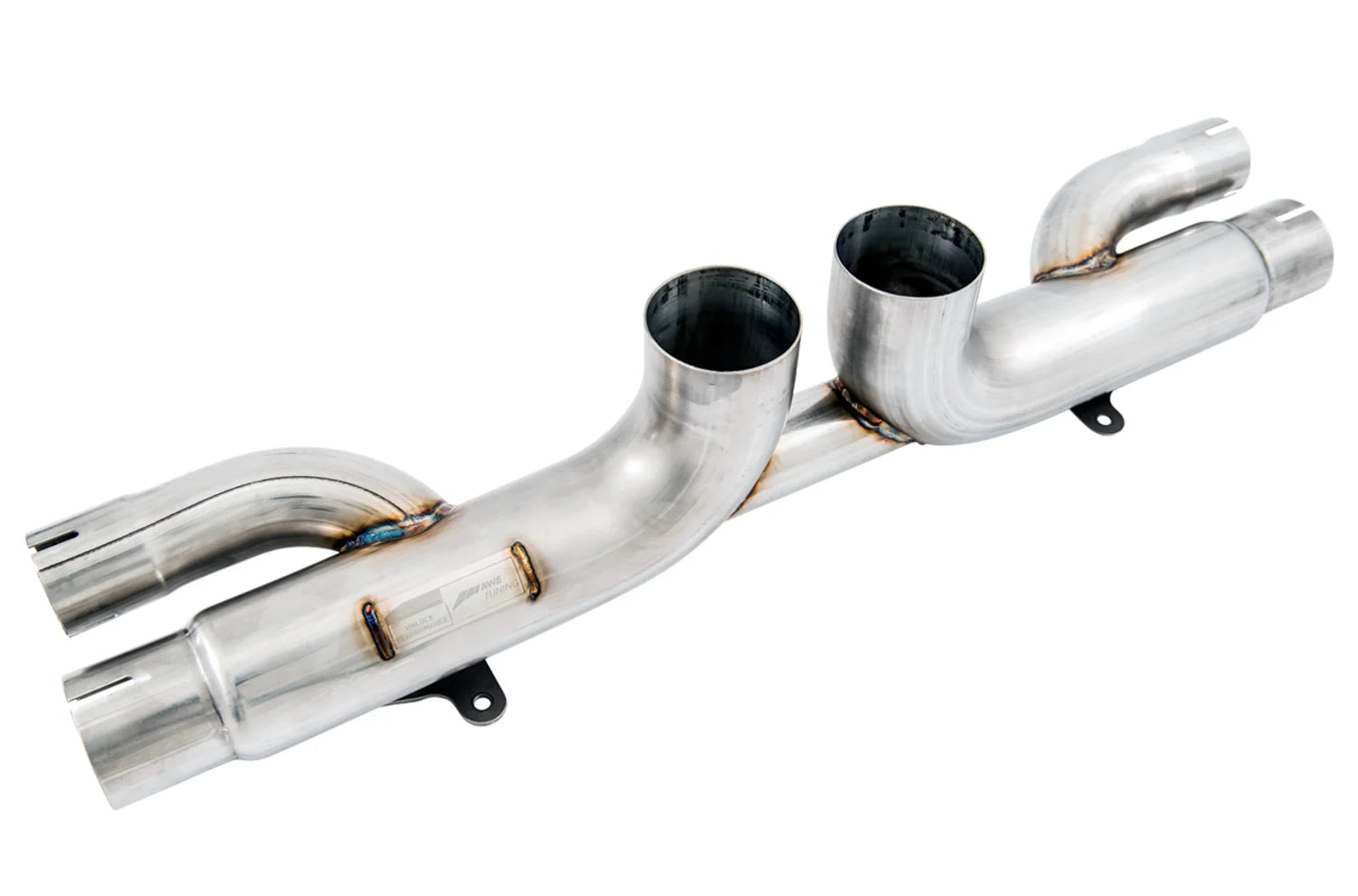 AWE SwitchPath Exhaust for Porsche 991.1 / 991.2 GT3 / RS - Diamond Black Tips