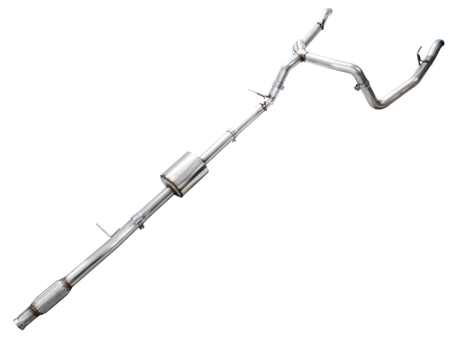 AWE 4th Gen GM 1500 5.3L 0FG Catback Dual Side Exit (Flat Bumper)