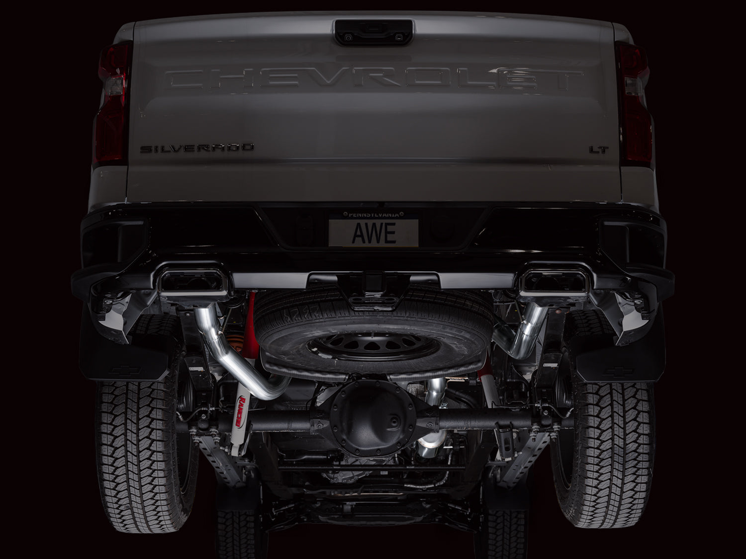 AWE 4th Gen GM 1500 5.3L 0FG Catback Dual Side Exit (Flat Bumper)