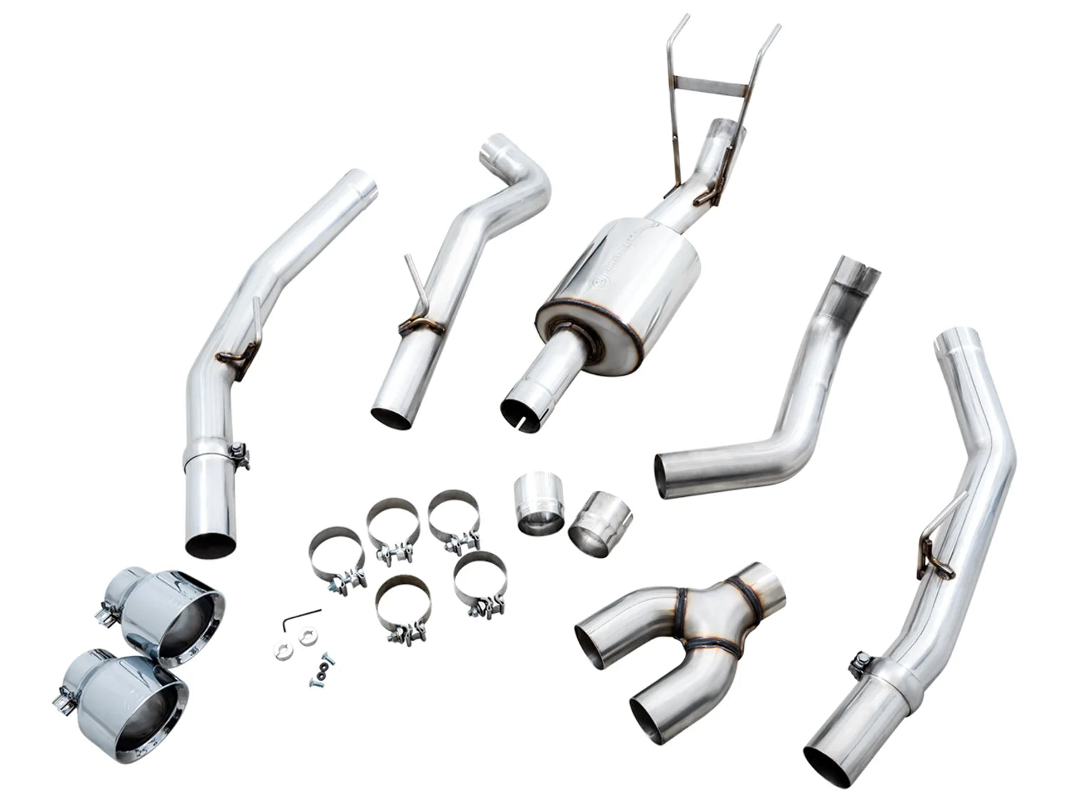 AWE 0FG Exhaust Suite for the 4th Gen RAM 1500 5.7L (with bumper cutouts)
