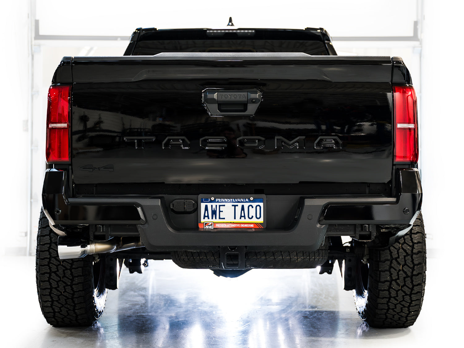 AWE 0FG Cat Back Exhaust BashGuard Only for Toyota Tacoma SR5 2024-2024
