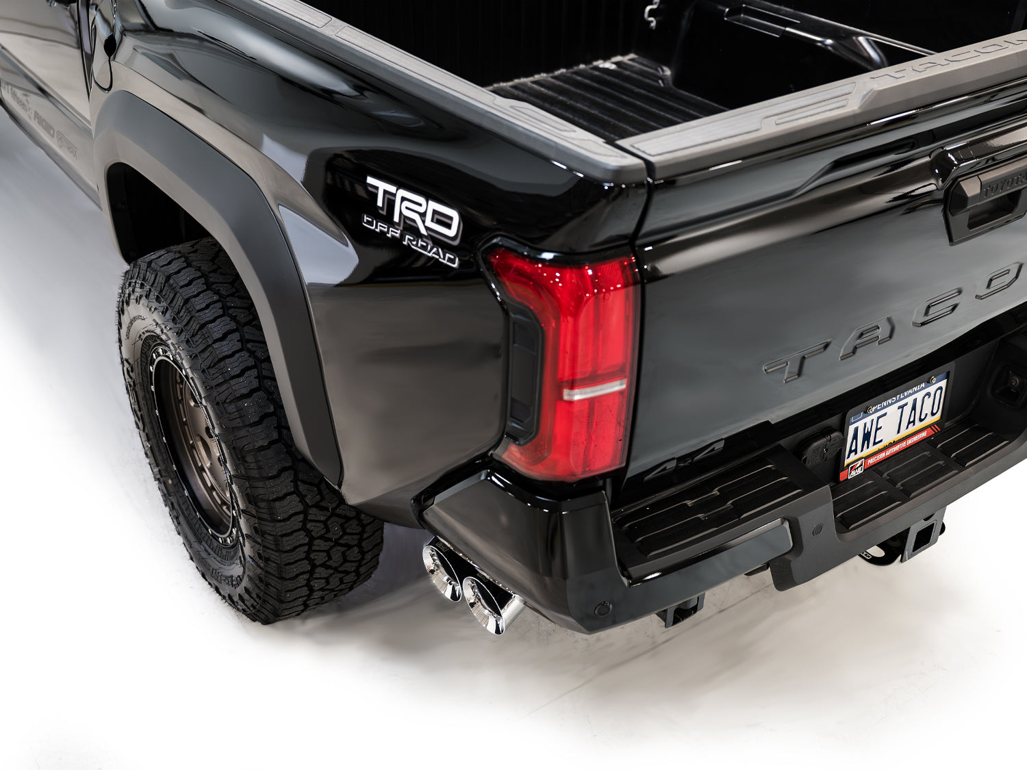 AWE 0FG Cat Back Exhaust BashGuard Only for Toyota Tacoma SR5 2024-2024