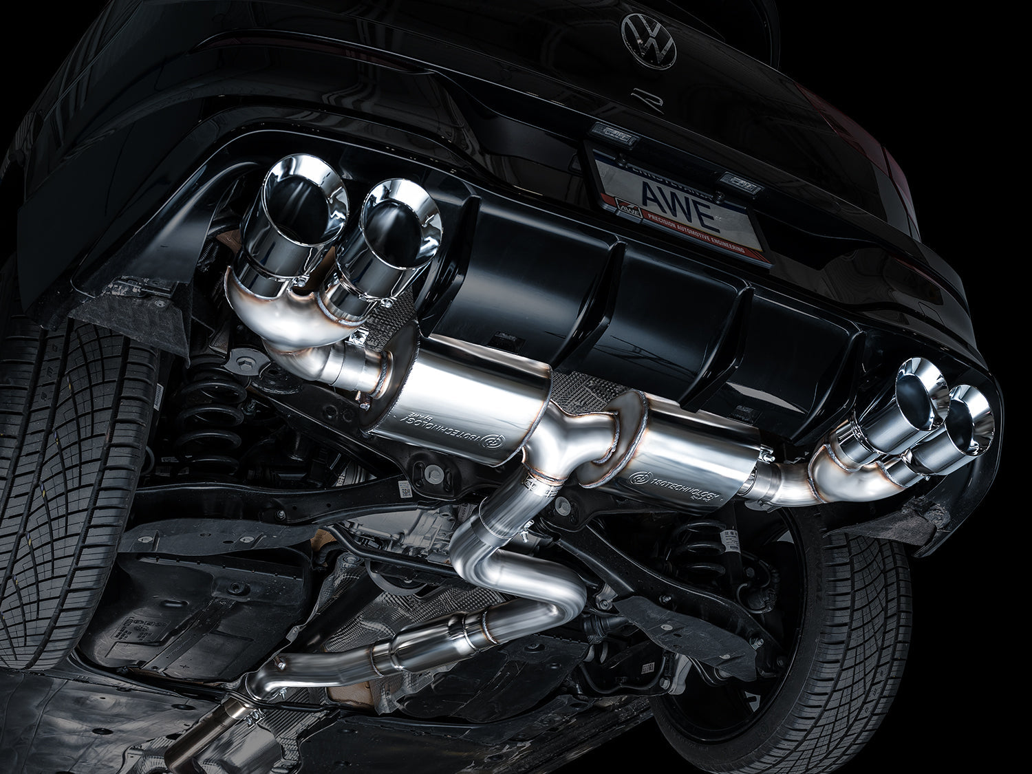 AWE Exhaust for Volkswagen MK8 Golf R