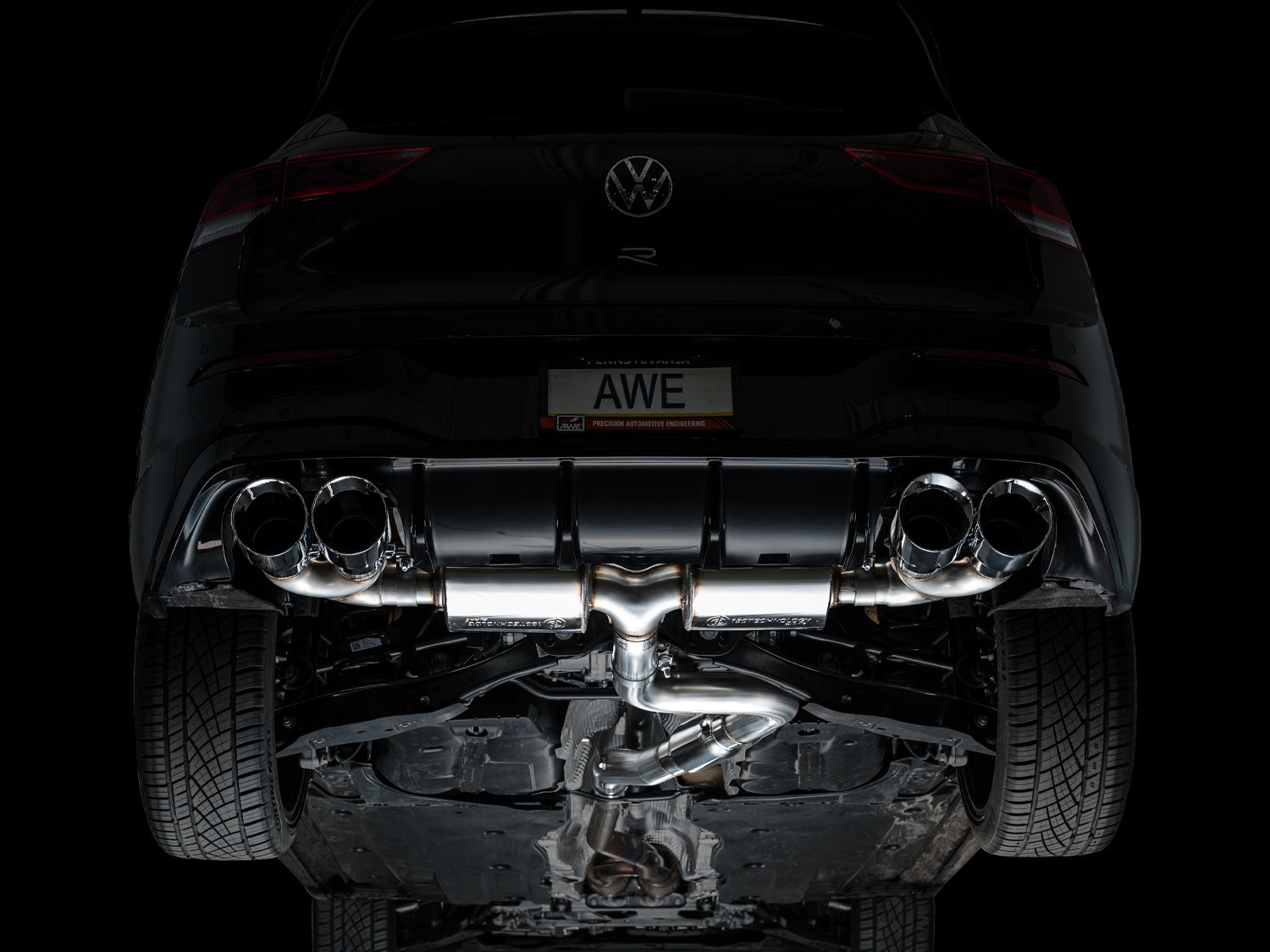 AWE Exhaust for Volkswagen MK8 Golf R
