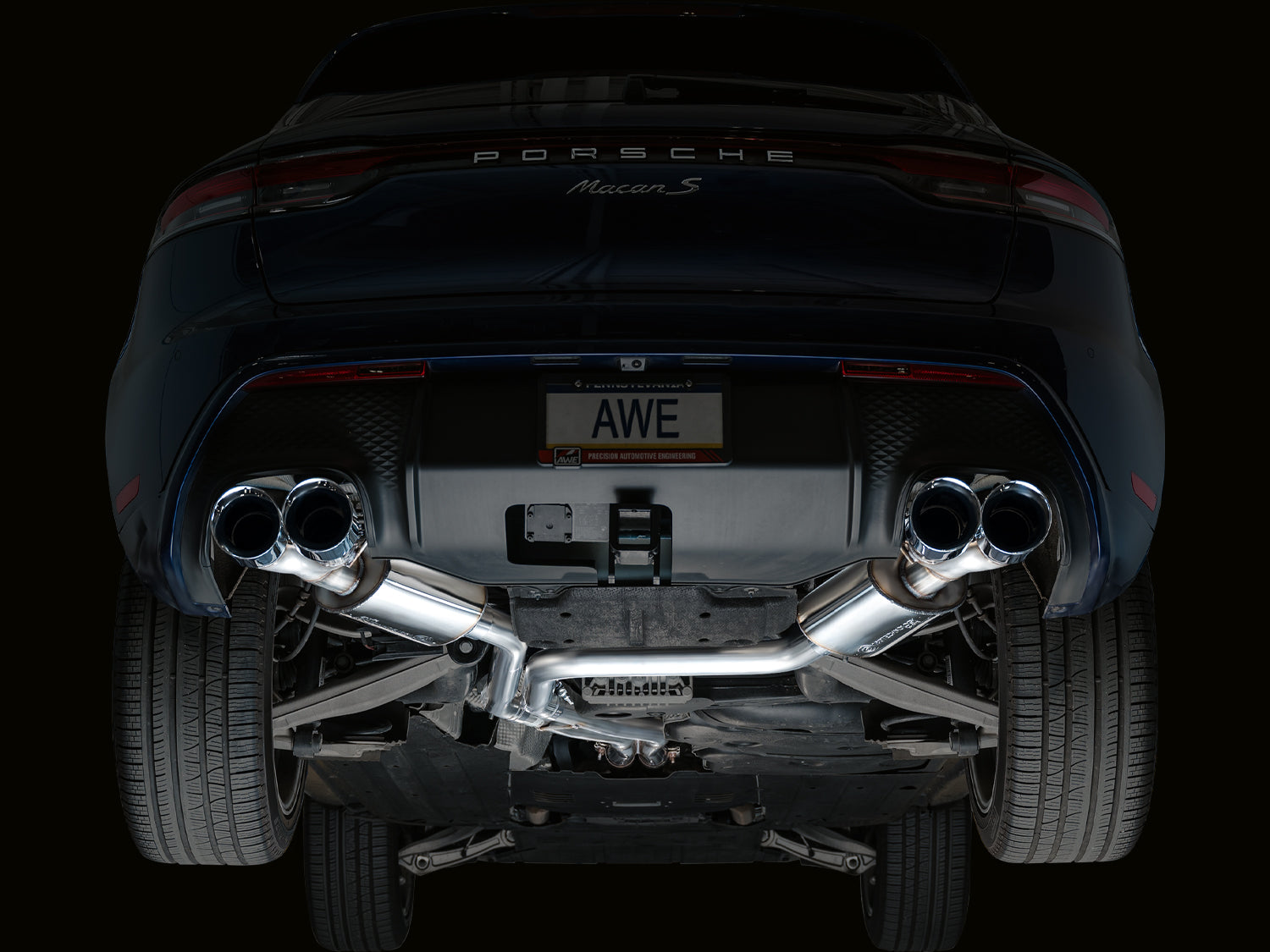 AWE Exhaust Suite for 2022+ Porsche Macan 2.9TT