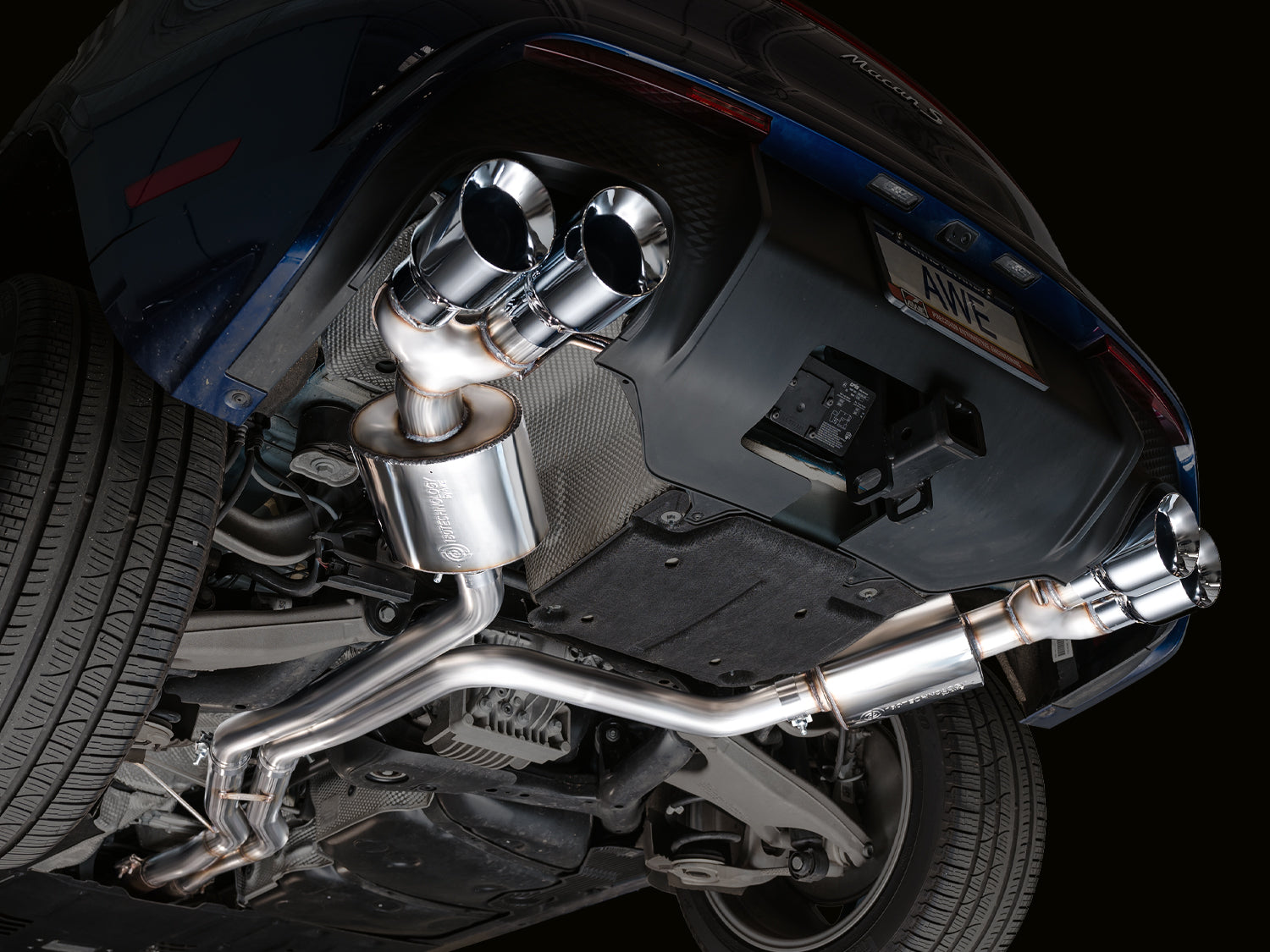 AWE Exhaust Suite for 2022+ Porsche Macan 2.9TT
