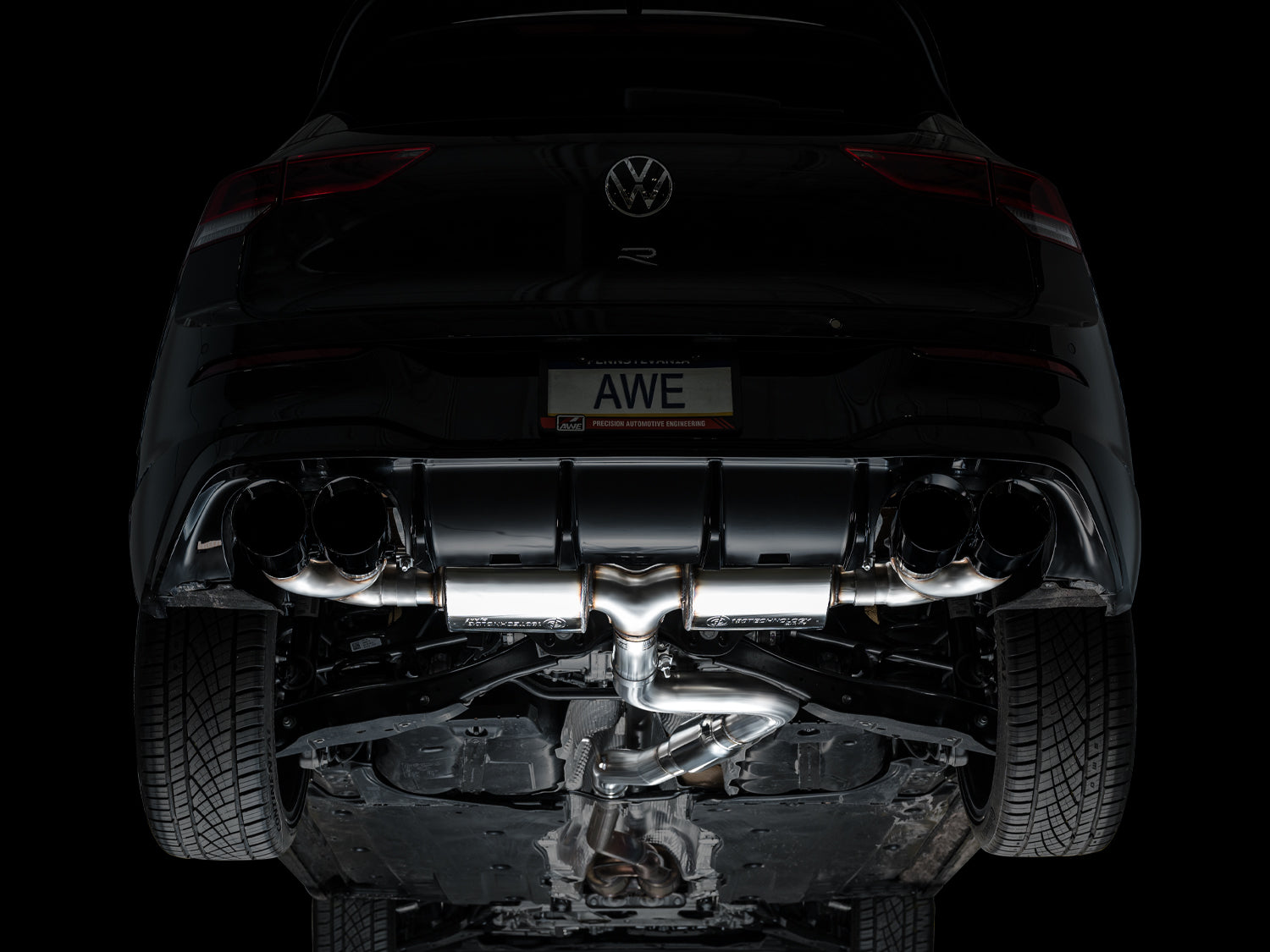 AWE Exhaust for Volkswagen MK8 Golf R