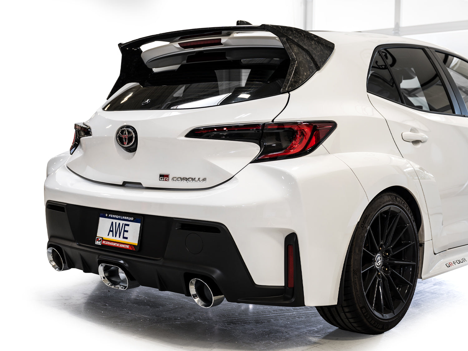 AWE EXHAUST SUITE FOR THE GR COROLLA