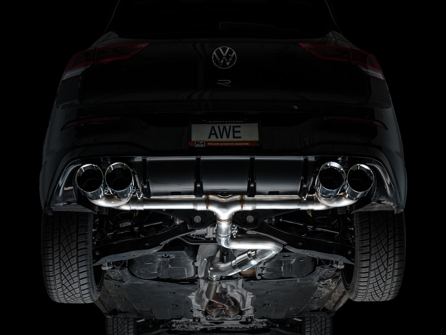 AWE Exhaust for Volkswagen MK8 Golf R
