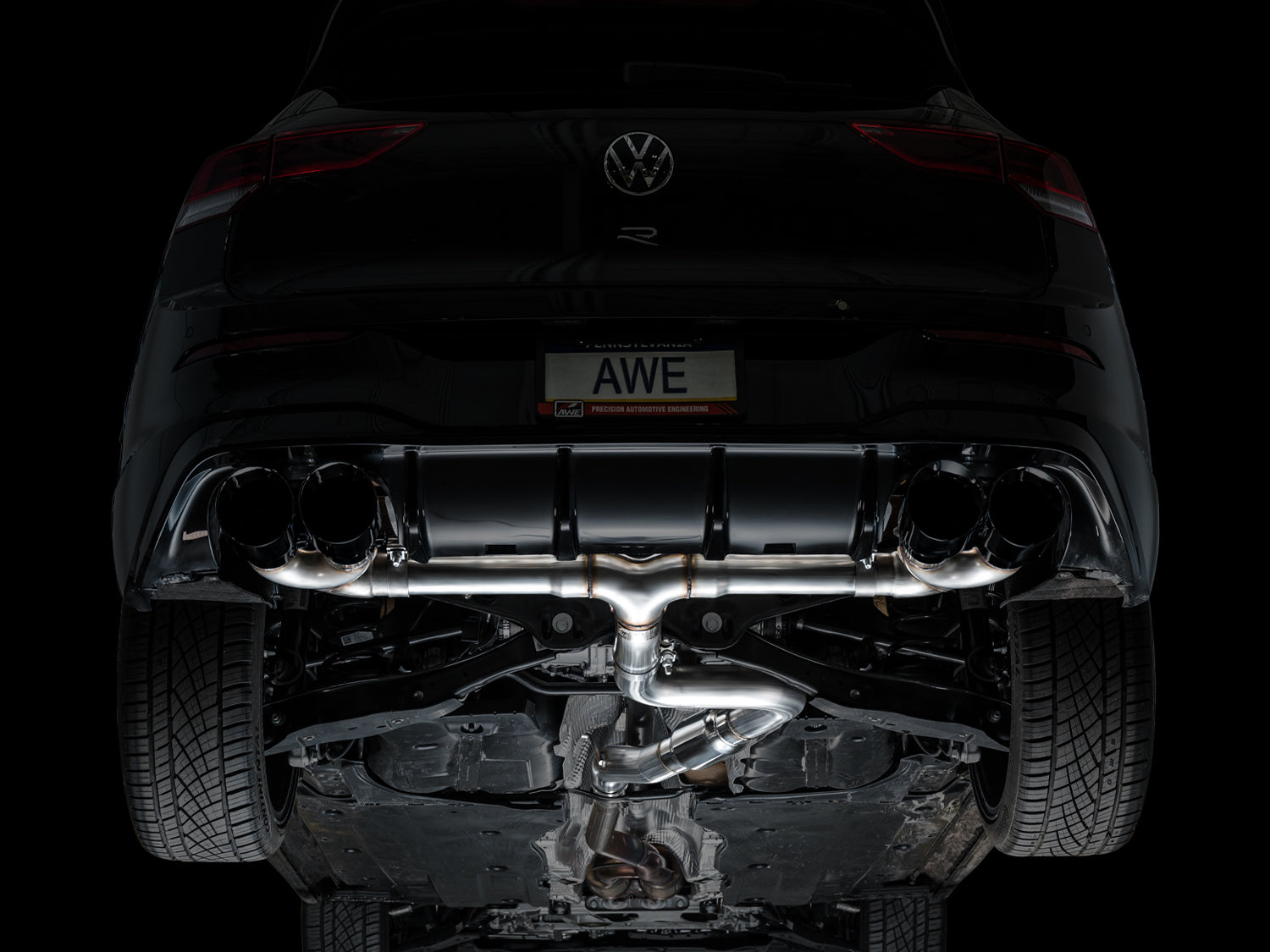 AWE Exhaust for Volkswagen MK8 Golf R