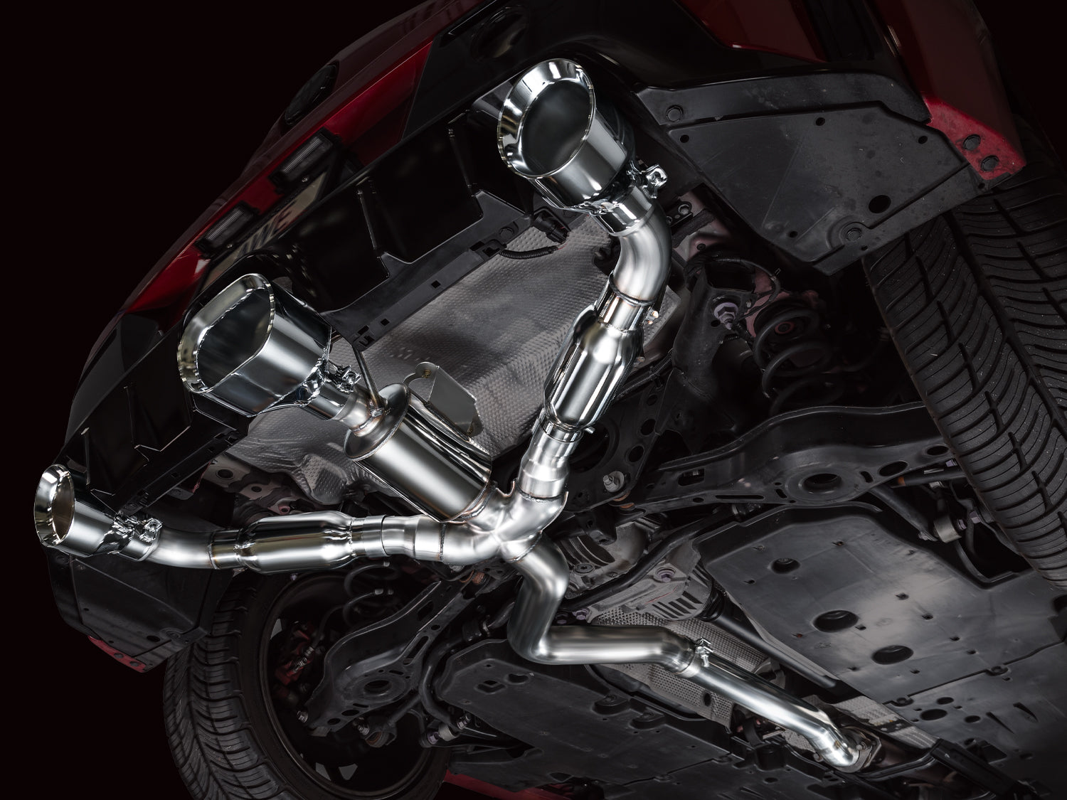 AWE EXHAUST SUITE FOR THE GR COROLLA