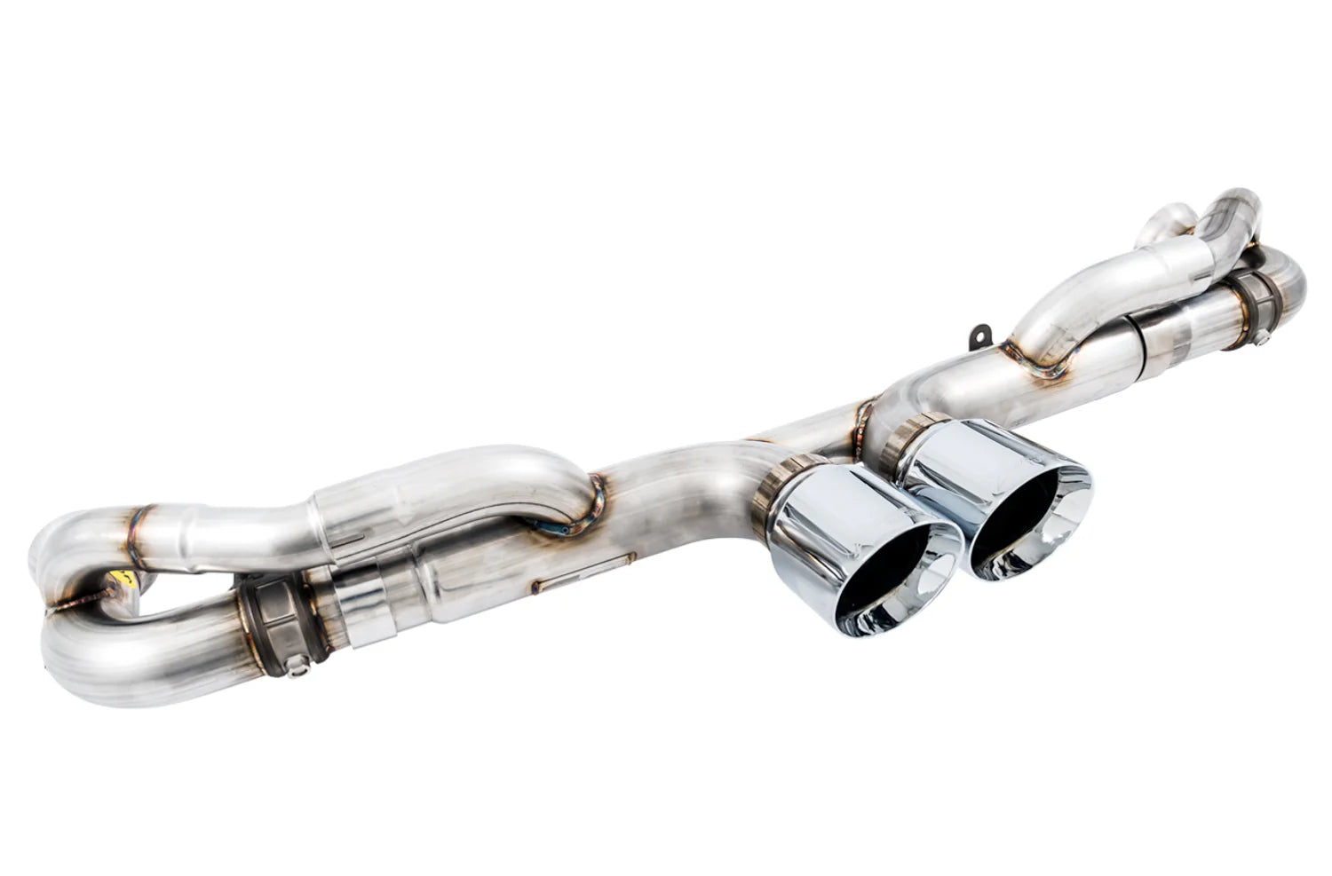 AWE SwitchPath Exhaust for Porsche 991.1 / 991.2 GT3 / RS - Diamond Black Tips