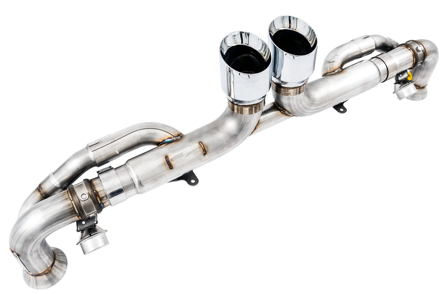 AWE SwitchPath Exhaust for Porsche 991.1 / 991.2 GT3 / RS - Diamond Black Tips