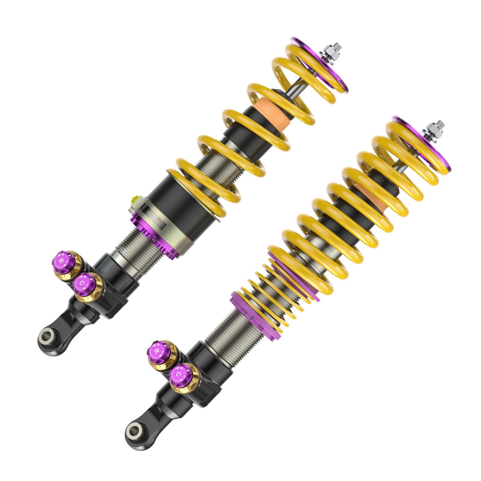 KW Gewindefahrwerk V5 m. HLS 2 Hydraulik Liftsystem (inkl. Stilllegung f. elektr. D?fer) for Ferrari F8 Spider / Tributo Coupe