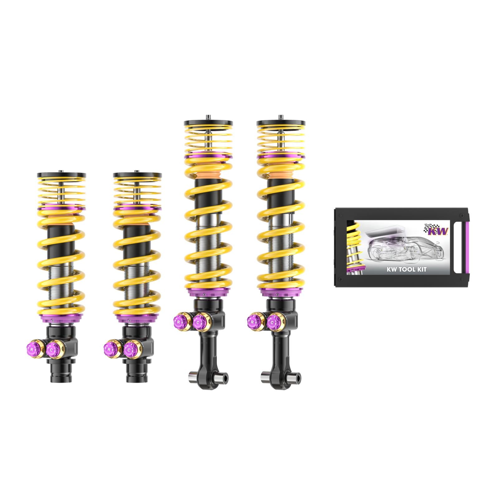 KW Coilover Kit V5 for Honda Nsx II Coupe (NC) w/ Deactivation For Electronic Dampers
