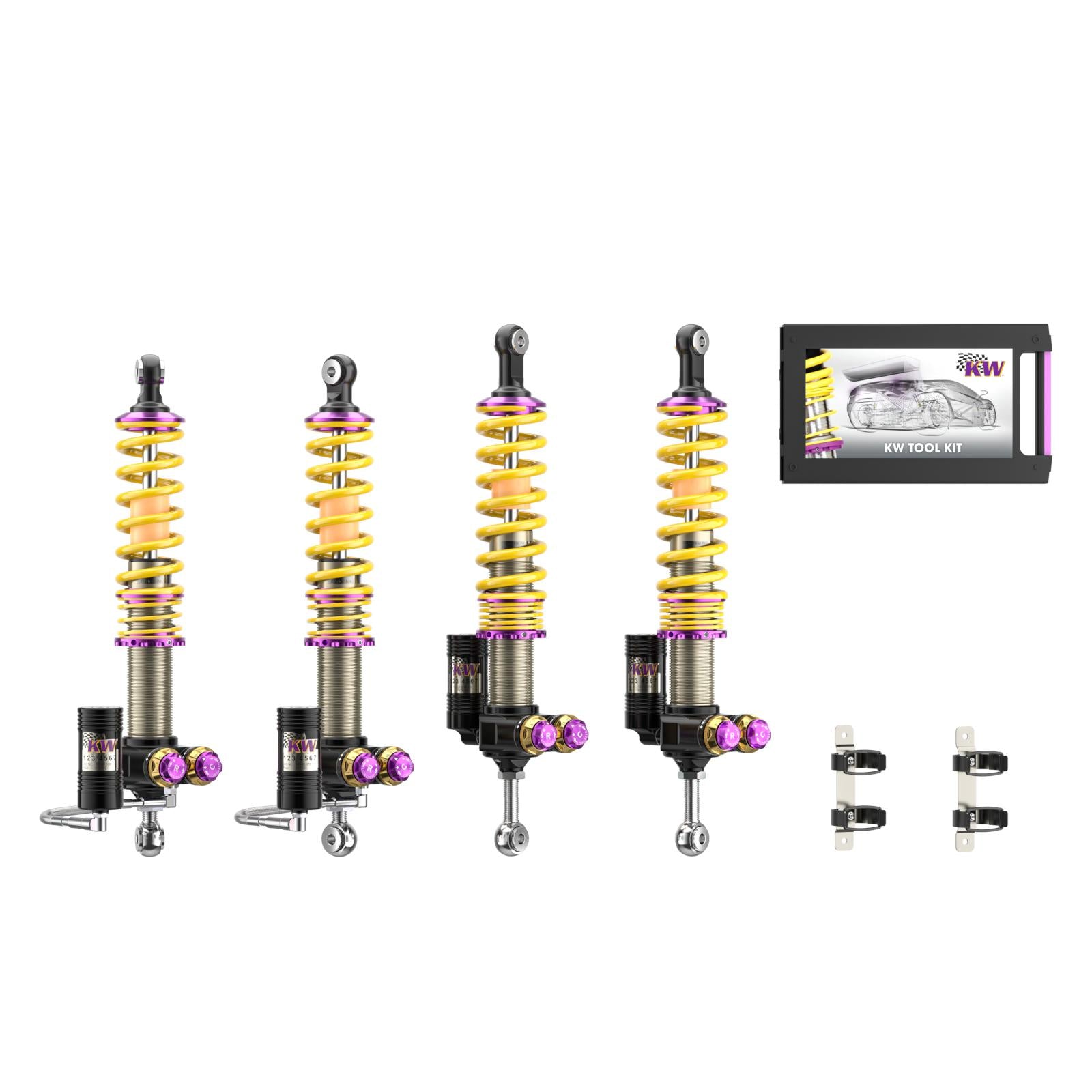 KW Coilover suspension V5 for Porsche Carrera GT (980) 07/2003-12/2006