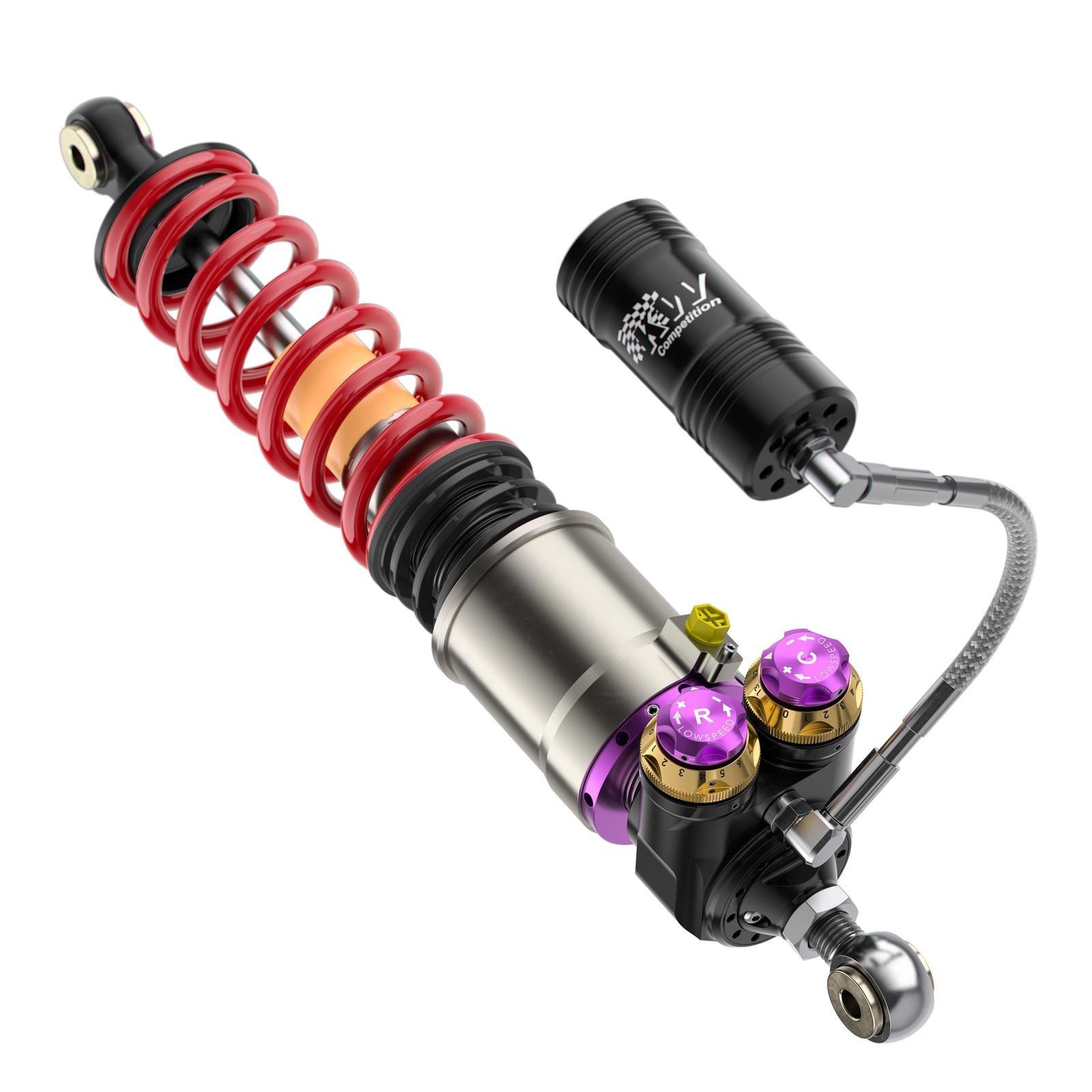 KW Coilover kit V5 (Porsche Carrera GT Edition) w. HLS 4 Hydraulik Liftsystem