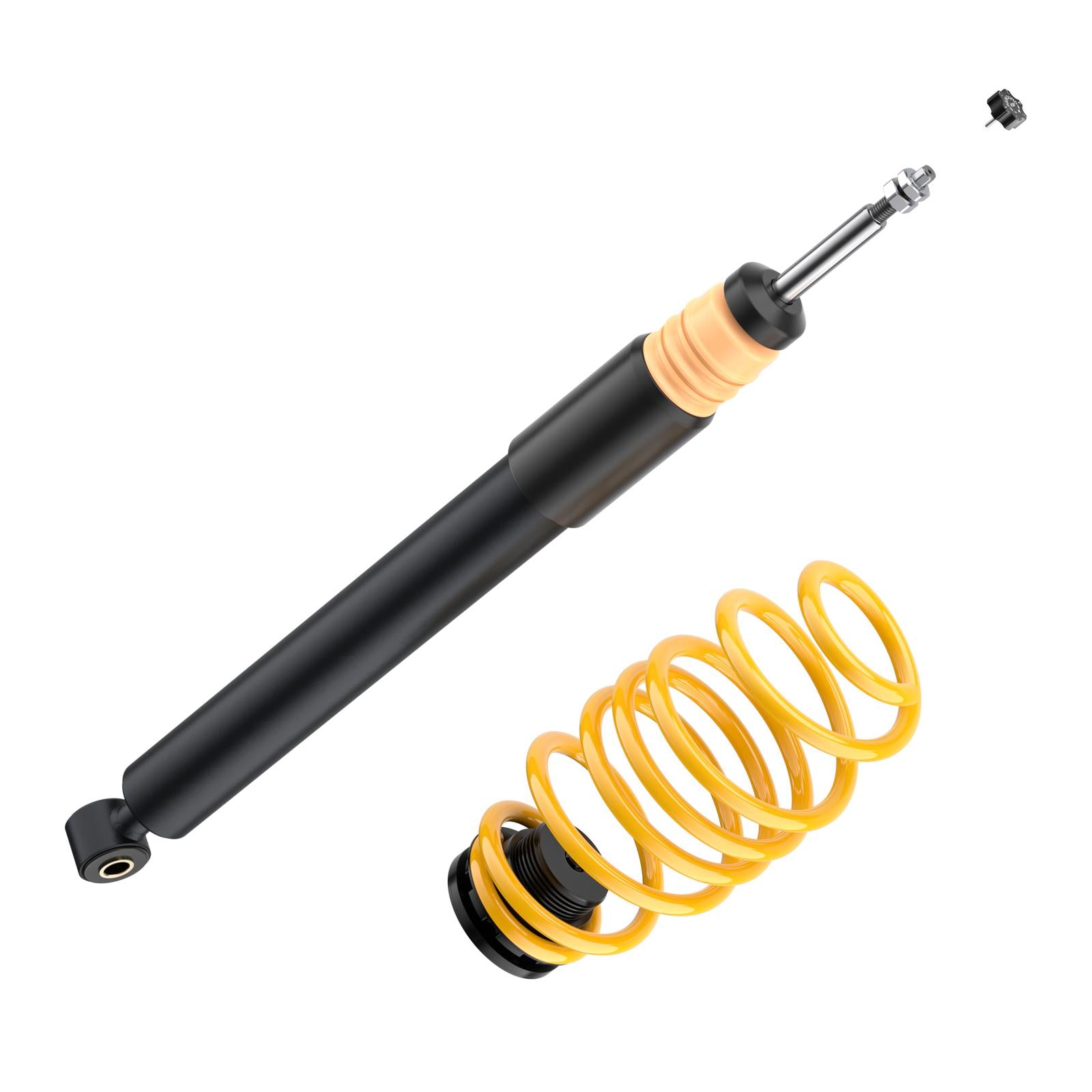 ST Coilovers ST XA galvanized steel (with damping adjustment) SKODA FABIA I (6Y2) 08/1999-03/2008