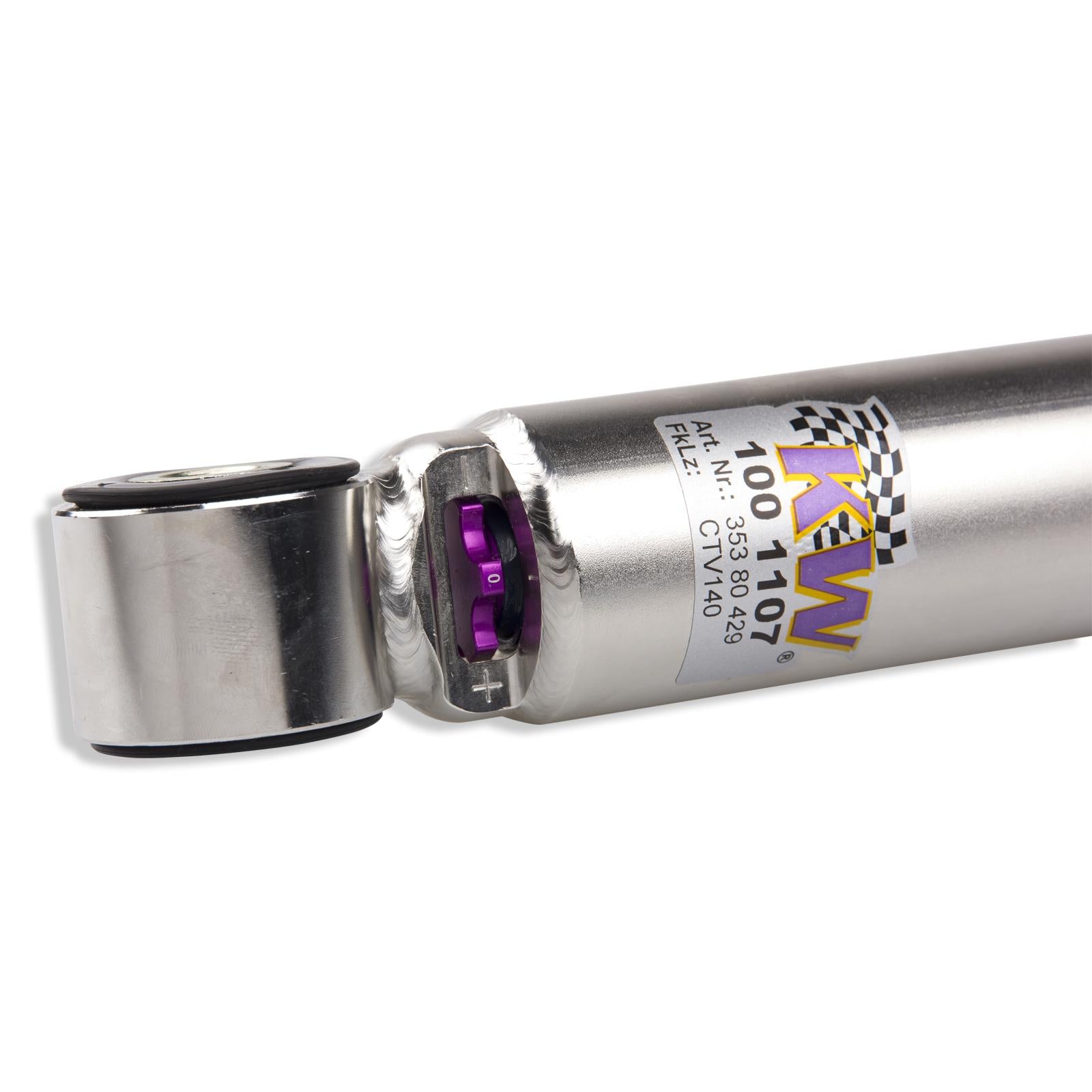 KW Coilover suspension V3 inox AUDI A1 (8X1, 8XK) 05/2010-10/2018 (3521000F)