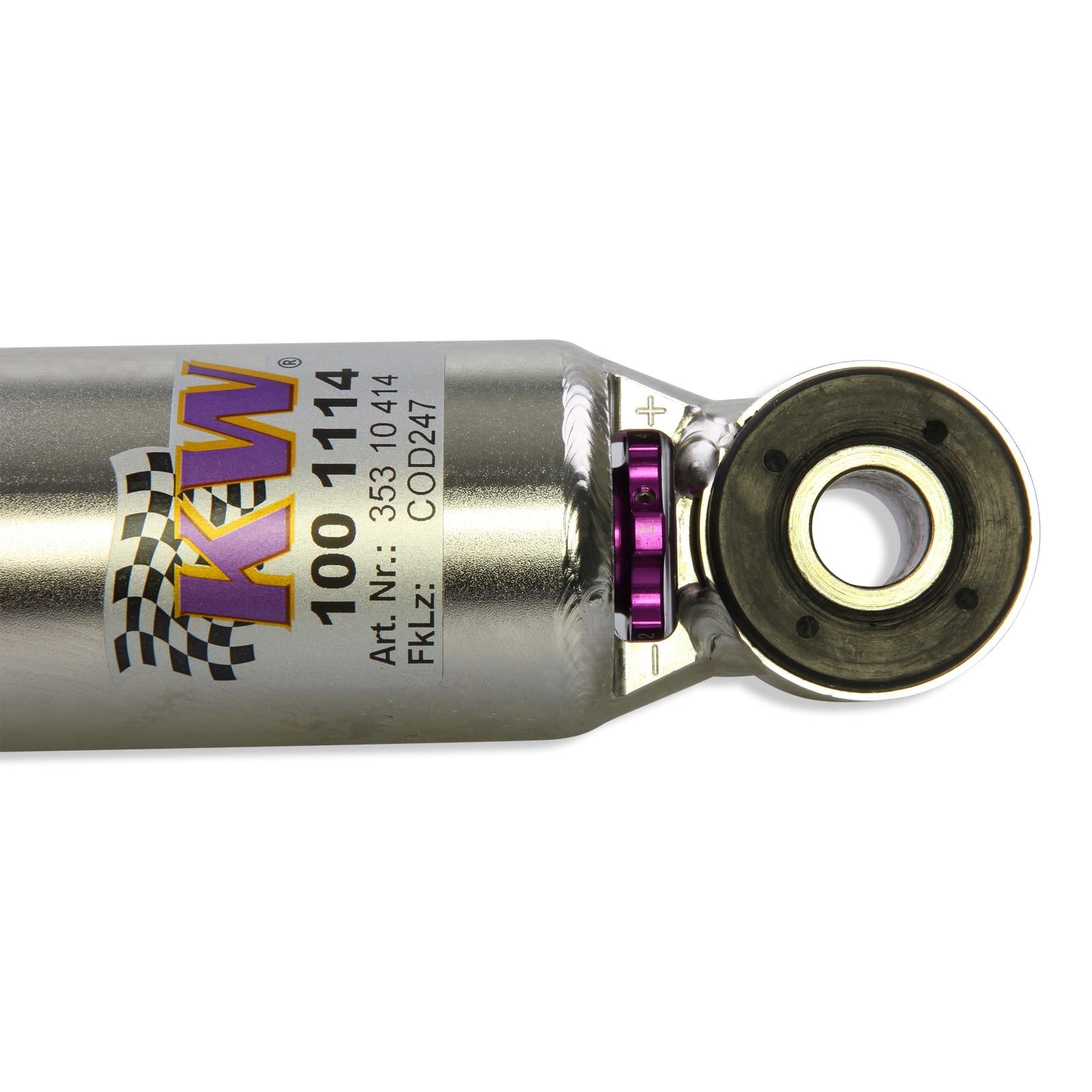 KW Coilover suspension V3 inox AUDI A5 Sportback (8TA) 07/2007-01/2017