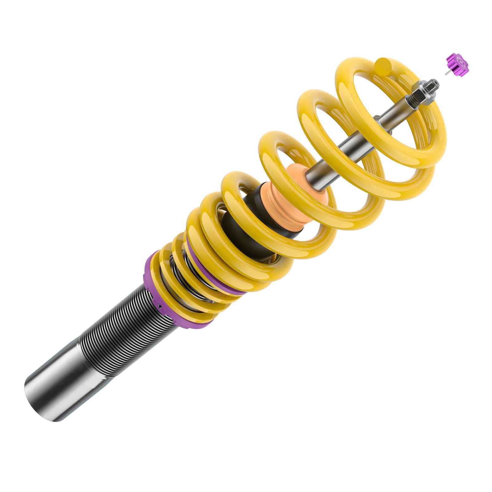 KW Coilover suspension V3 inox AUDI A4 Allroad (8KH, B8) 04/2009-05/2016