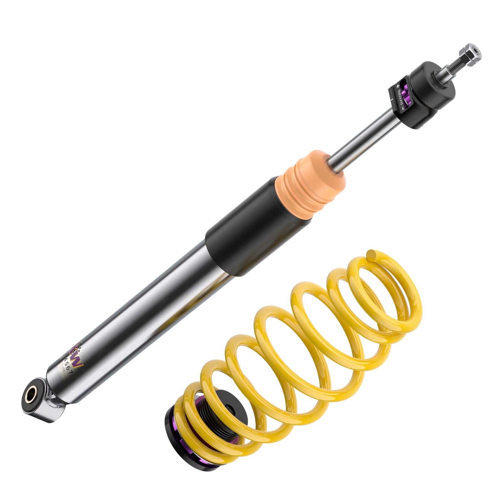 KW Coilover suspension V3 inox AUDI A4 Allroad (8KH, B8) 04/2009-05/2016