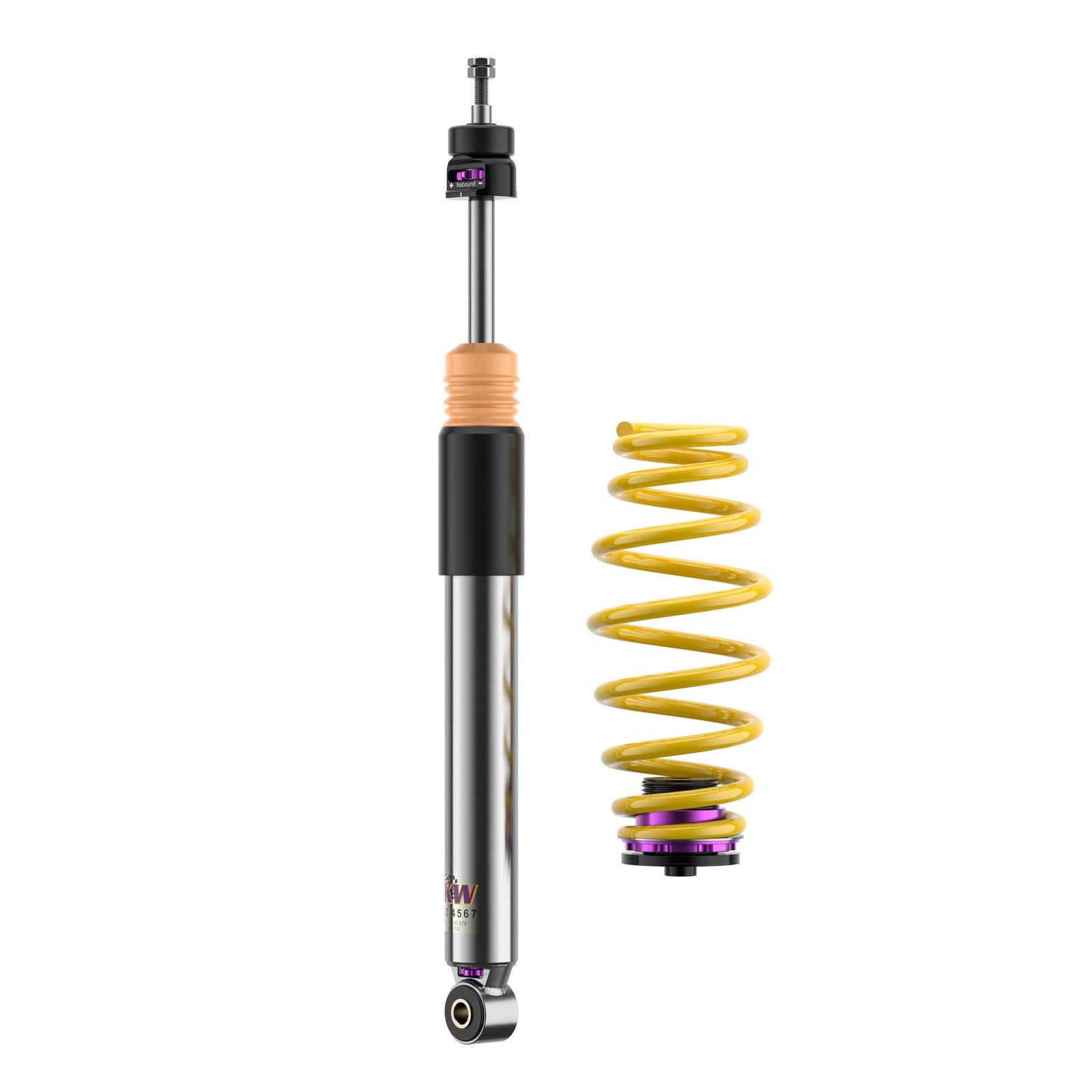 KW Coilover suspension V3 inox AUDI A4 Allroad (8KH, B8) 04/2009-05/2016