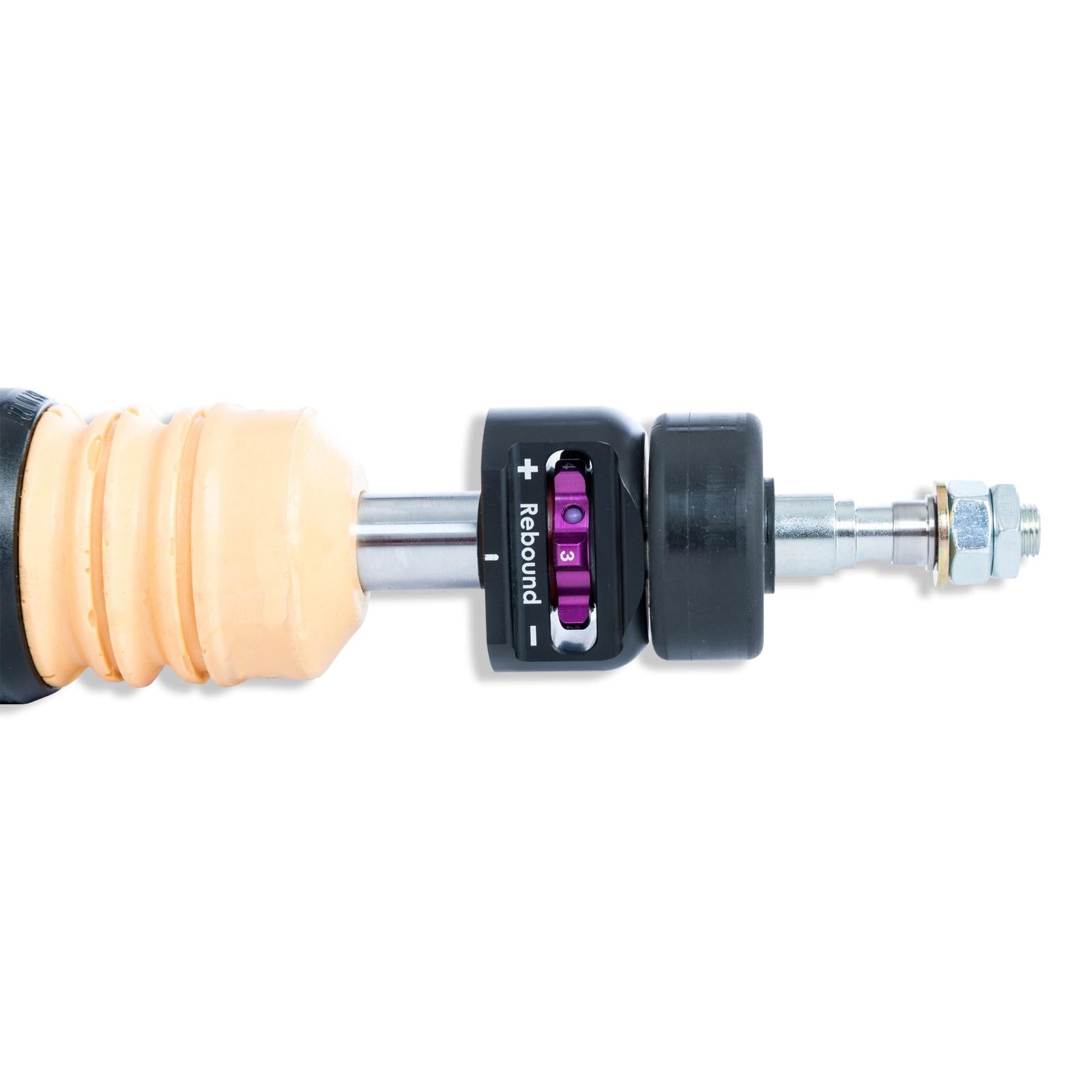 KW Coilover suspension V3 inox (incl. deactivation for electronic dampers) AUDI A4 Avant (8W5, 8WD, B9) 08/2015- (352100AU)