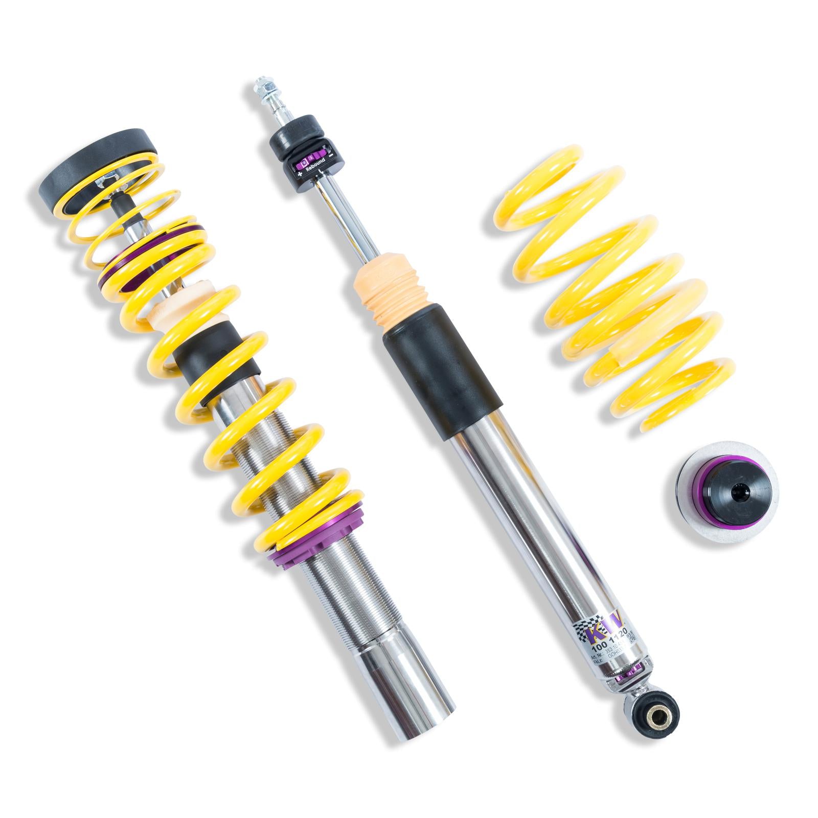 KW Coilover suspension V3 inox AUDI A4 (8W2, 8WC, B9) 05/2015- (352100AV)