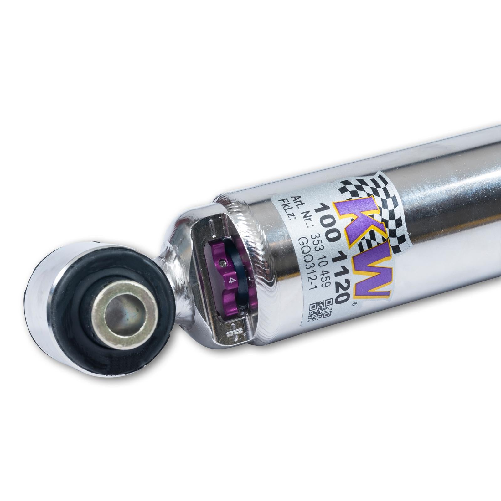 KW Coilover suspension V3 inox (incl. deactivation for electronic dampers) AUDI A4 (8W2, 8WC, B9) 05/2015- (352100BJ)