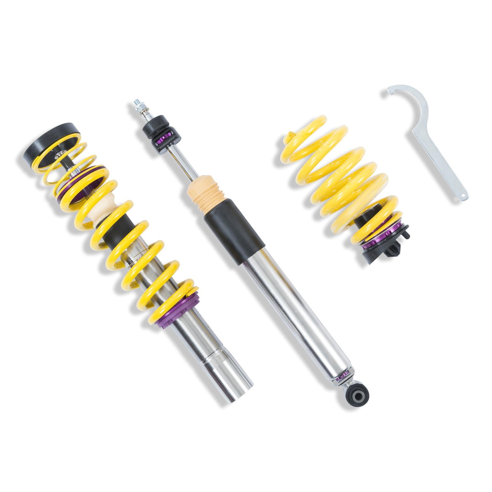 KW Coilover suspension V3 inox AUDI A4 Avant (8W5, 8WD, B9) 08/2015- (352100BT)
