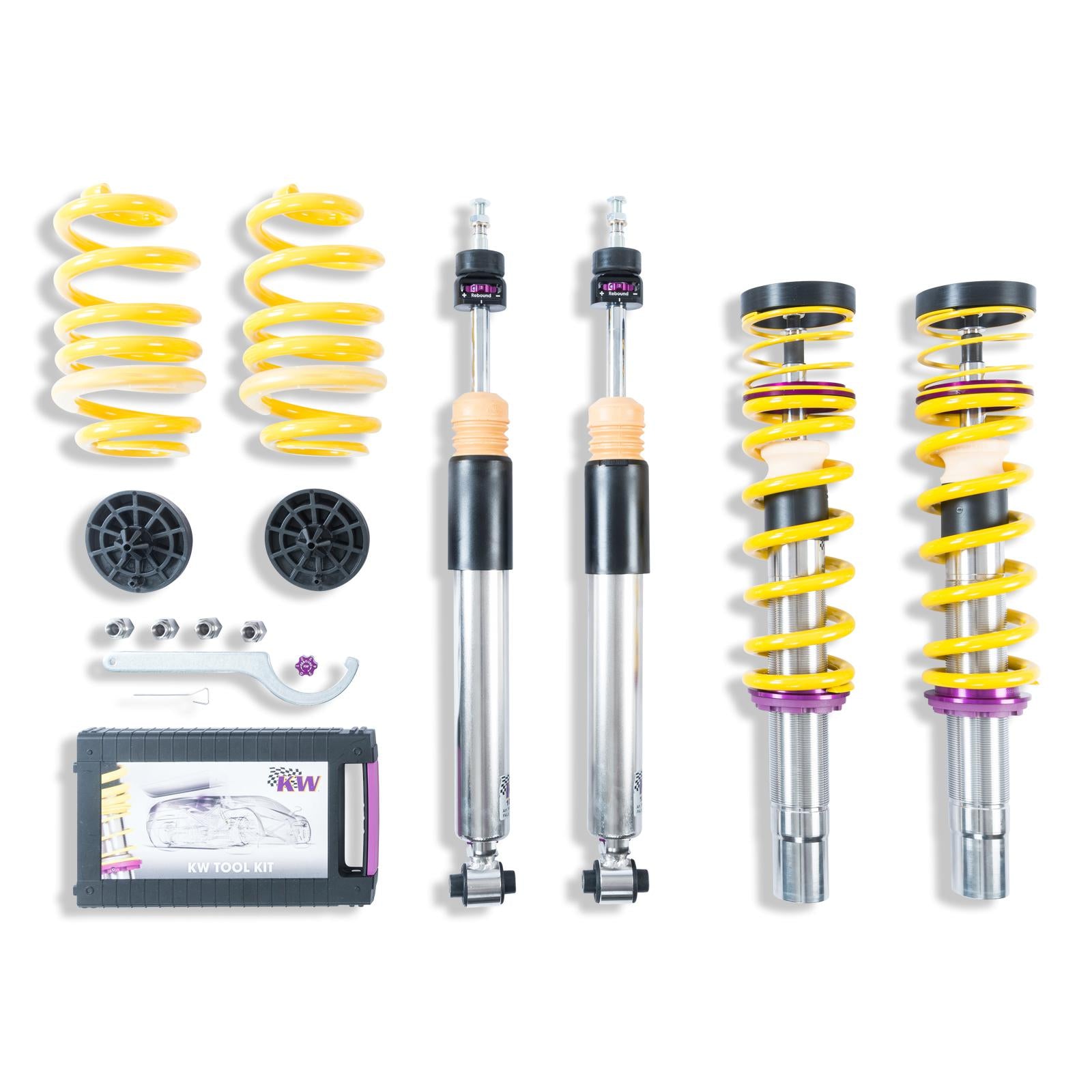 KW Coilover suspension V3 inox AUDI A5 (F53, F5P) 06/2016- (352100BX)