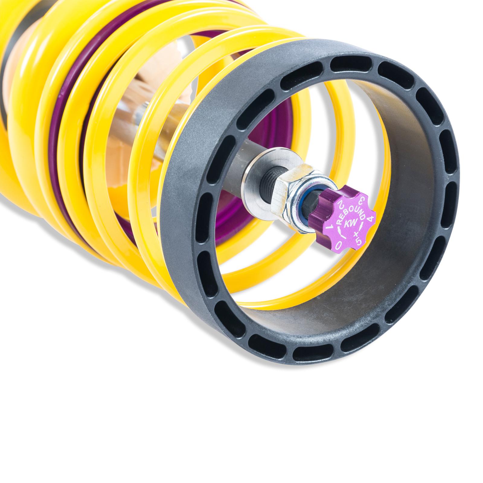 KW Coilover suspension V3 inox (incl. deactivation for electronic dampers) AUDI A5 Convertible (F57, F5E) 11/2016- (352100CQ)