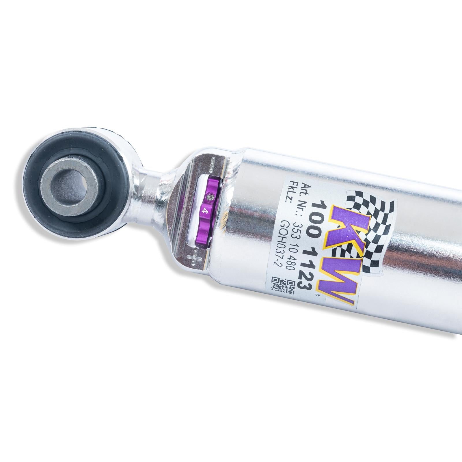 KW Coilover suspension V3 inox (incl. deactivation for electronic dampers) AUDI A5 Convertible (F57, F5E) 11/2016- (352100CQ)