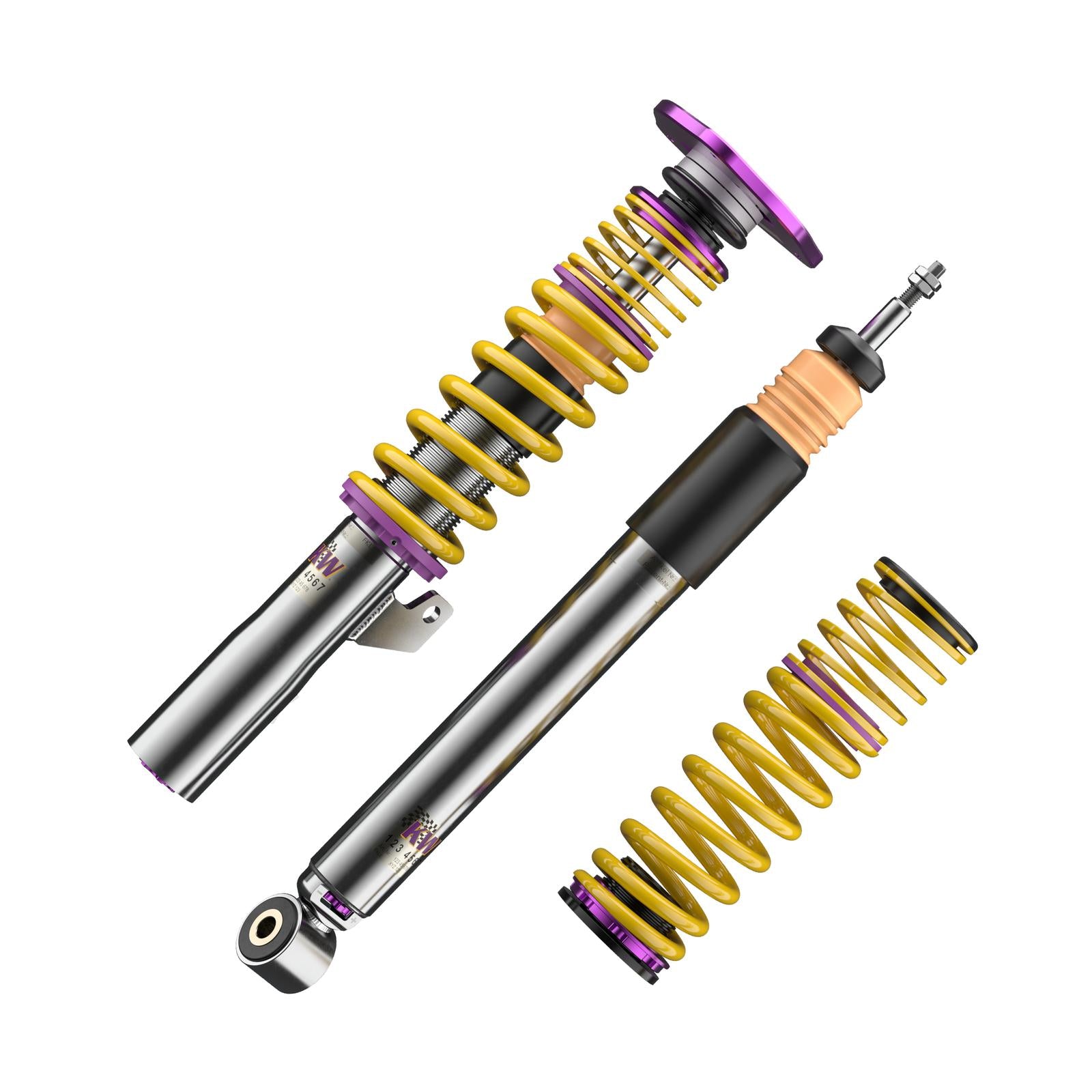 KW Coilover suspension V3 Clubsport incl. top mounts AUDI TT (8J3) 07/2006-01/2015