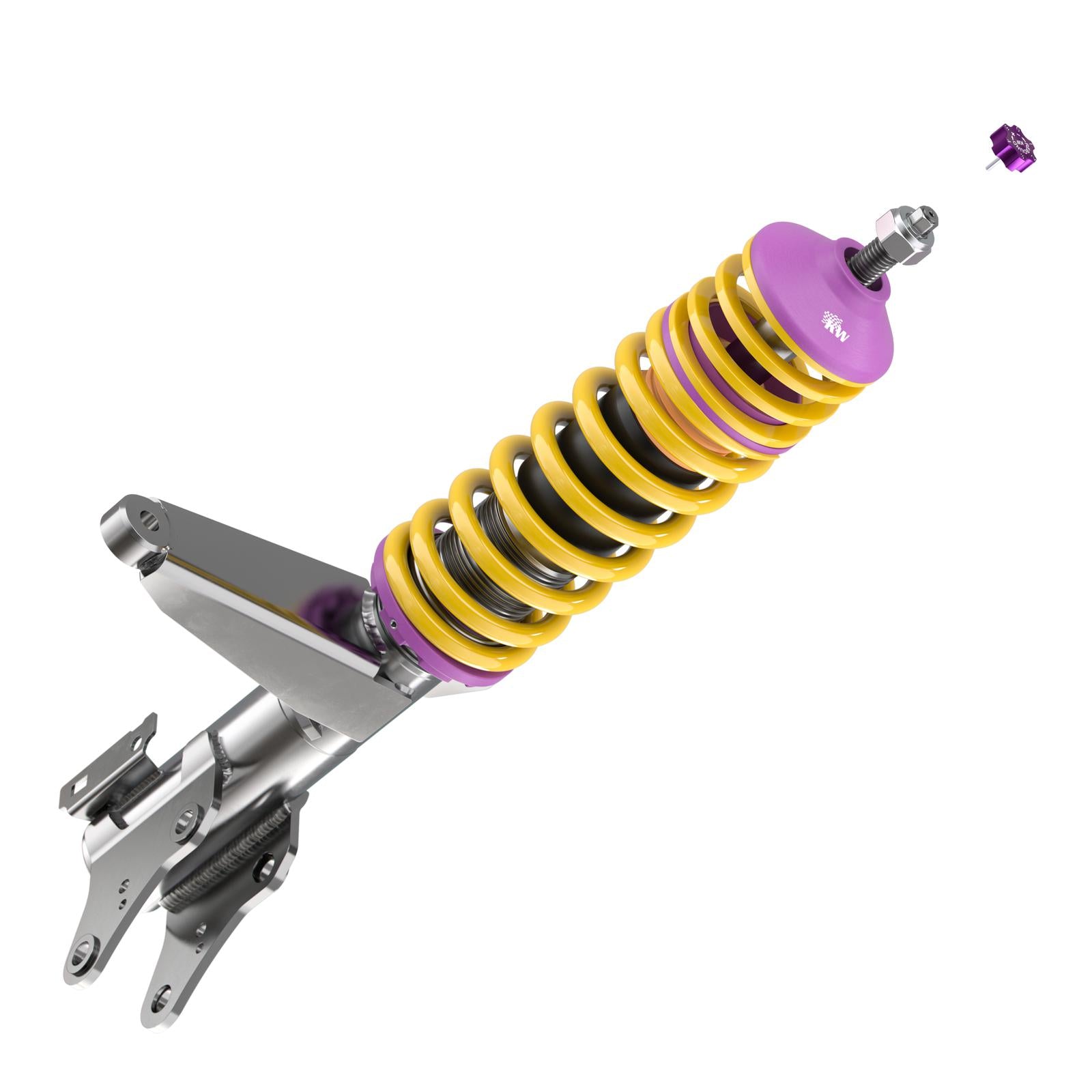 KW Coilover suspension V3 inox AUDI 80 (89, 89Q, 8A, B3) 06/1986-10/1991 (35210913)