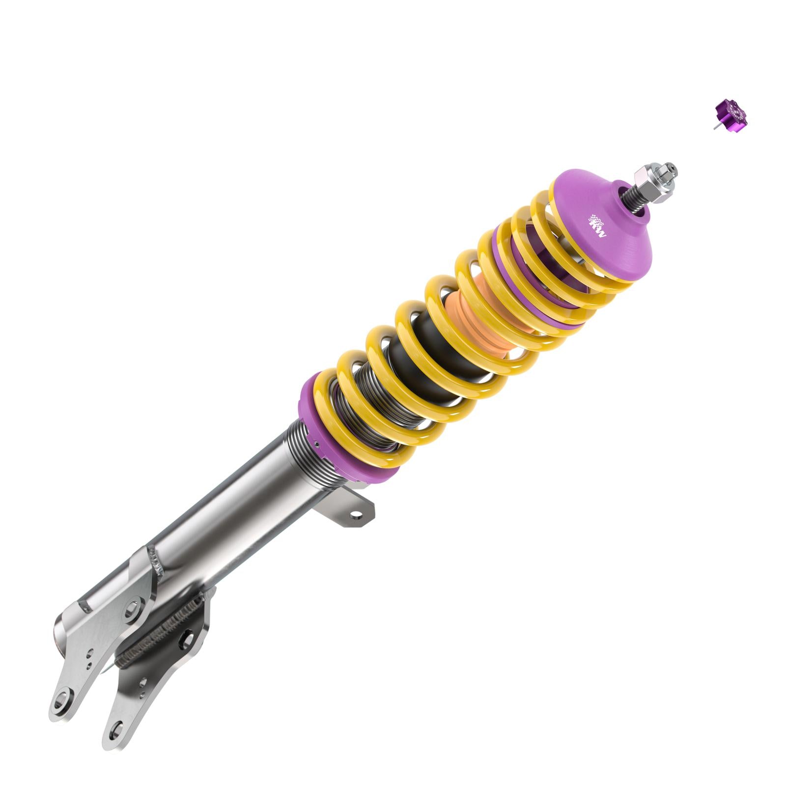 KW Coilover suspension V3 inox AUDI 80 (89, 89Q, 8A, B3) 06/1986-10/1991 (35210913)