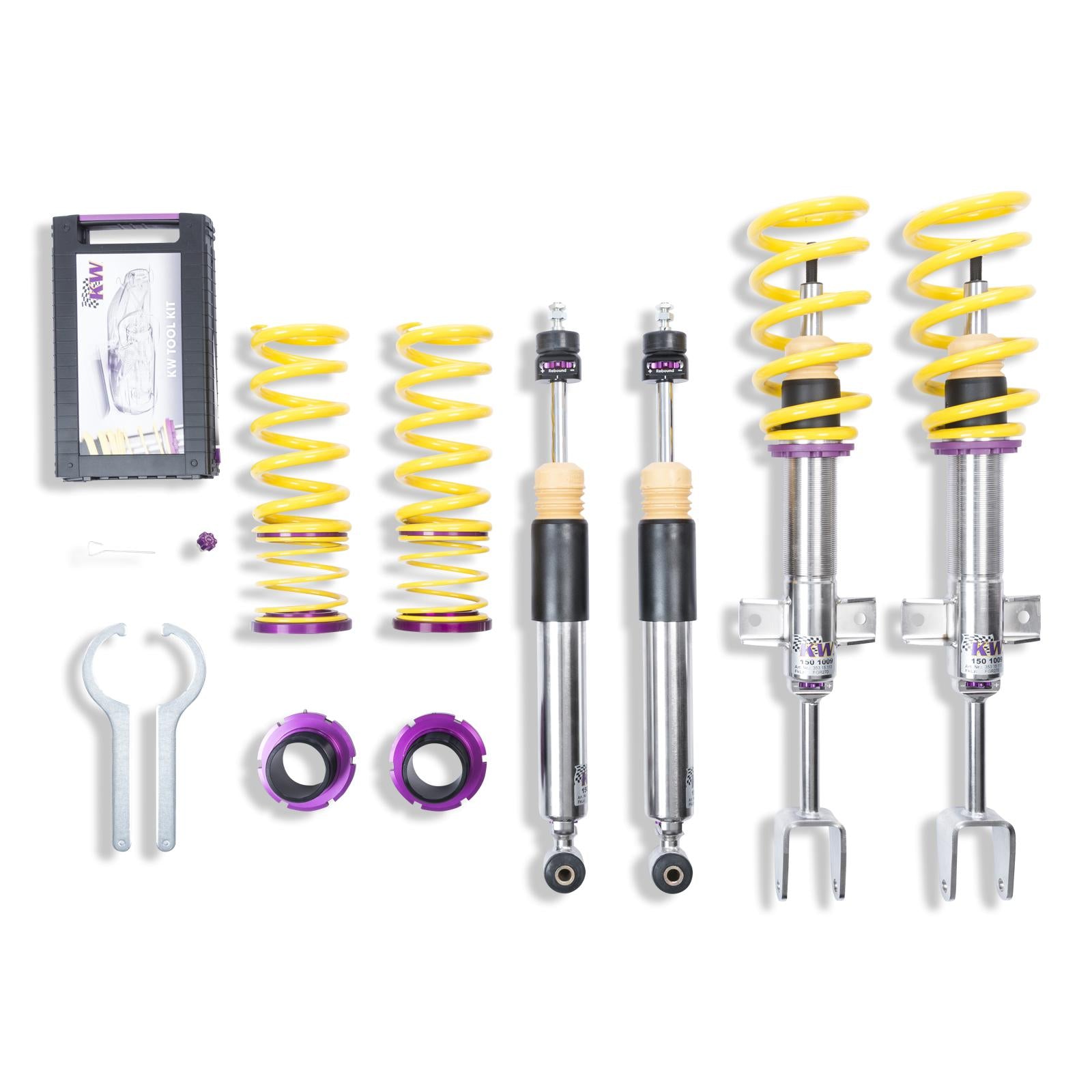 KW Coilover suspension V3 inox ALFA ROMEO GIULIA (952_) 10/2015- (35215026)