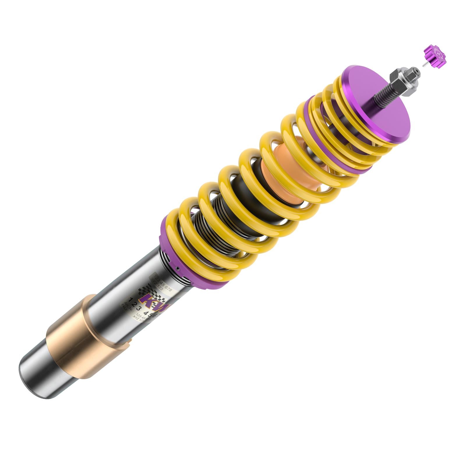 KW Coilover suspension V3 inox BMW 6 (E63) 09/2003-12/2010 (35220006)