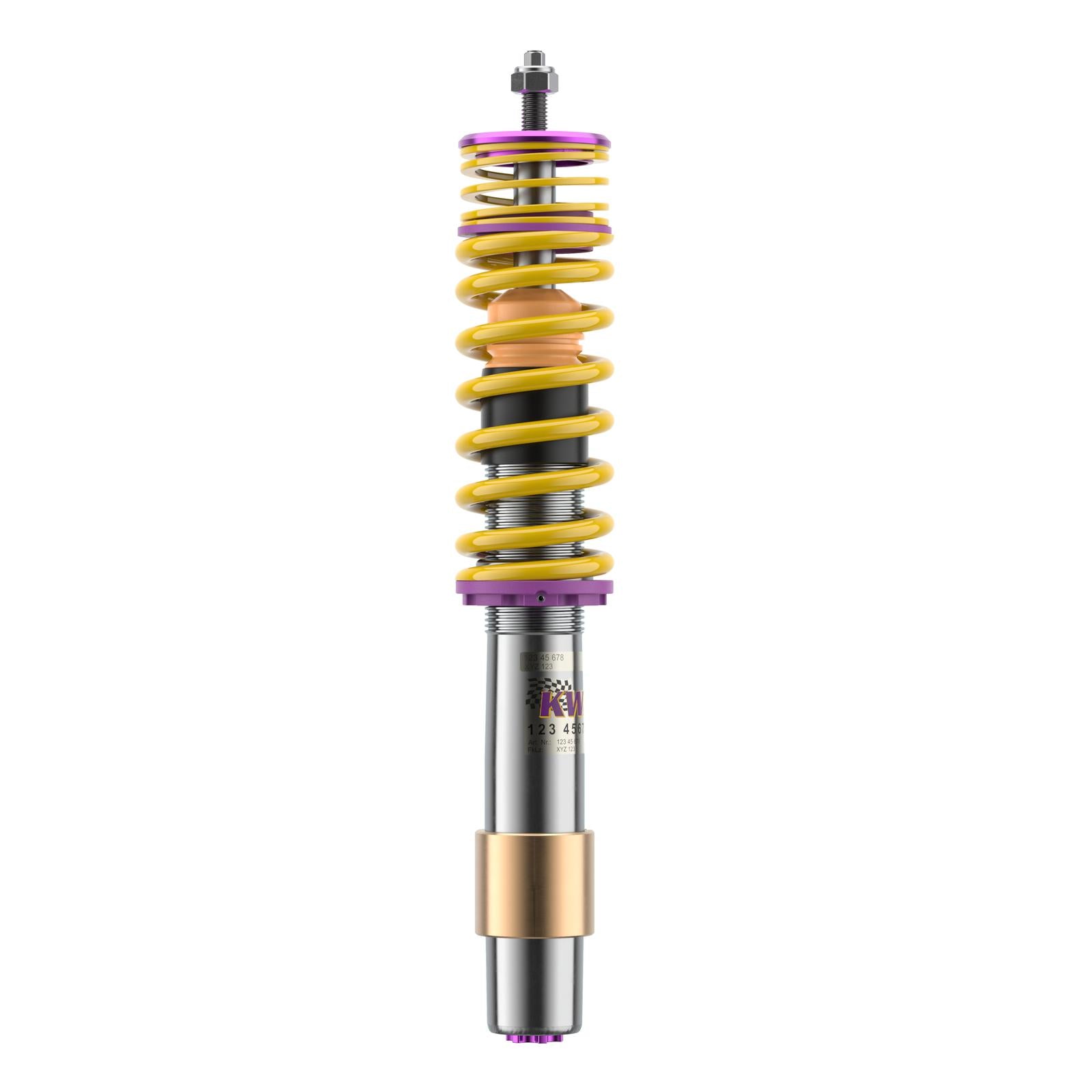 KW Coilover suspension V3 inox BMW 6 (E63) 09/2003-12/2010 (35220006)