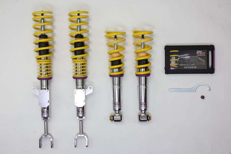 KW Coilover suspension V3 inox BMW 6 Convertible (F12) 12/2010-06/2018 (3522000C)