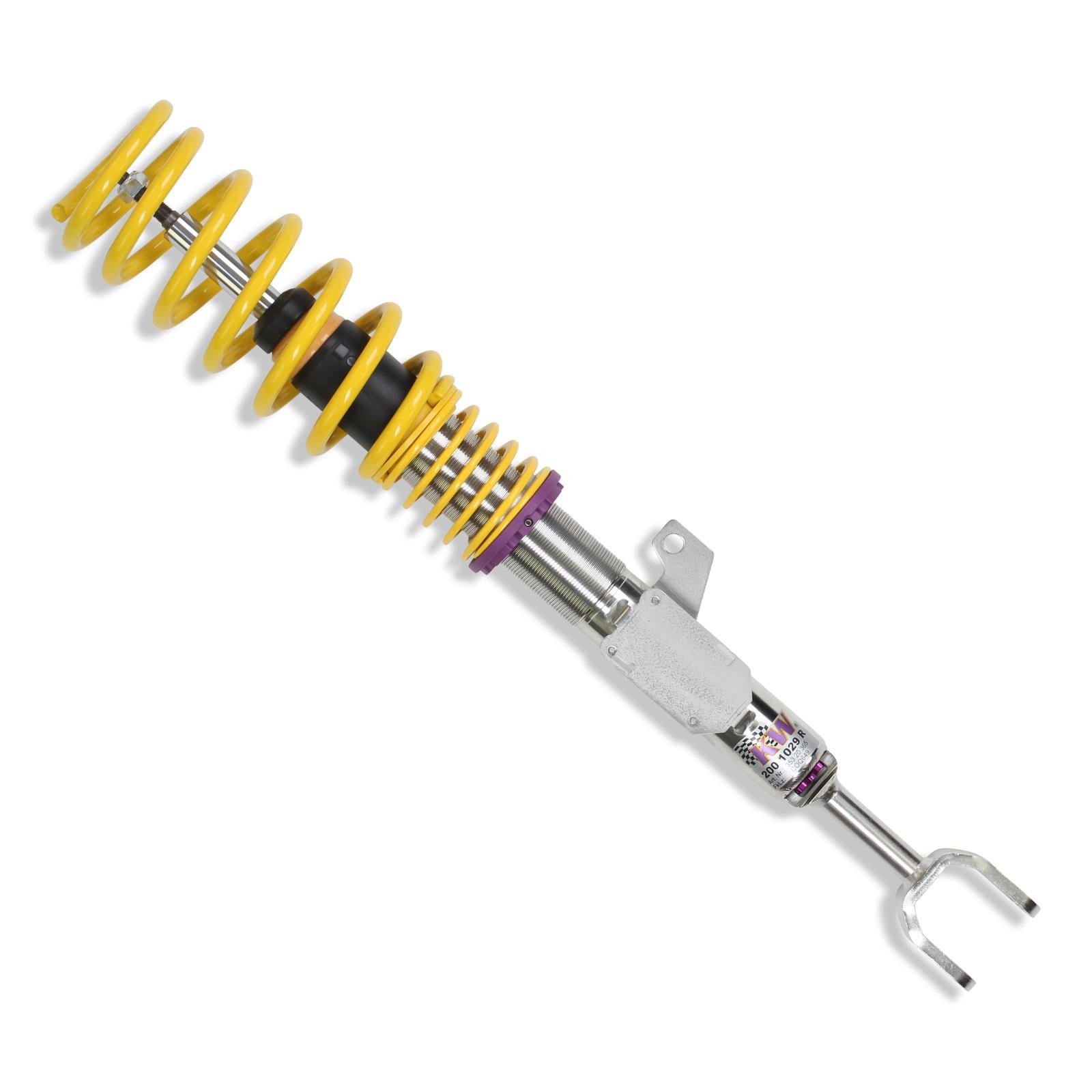 KW Coilover suspension V3 inox BMW 6 Convertible (F12) 12/2010-06/2018 (3522000C)