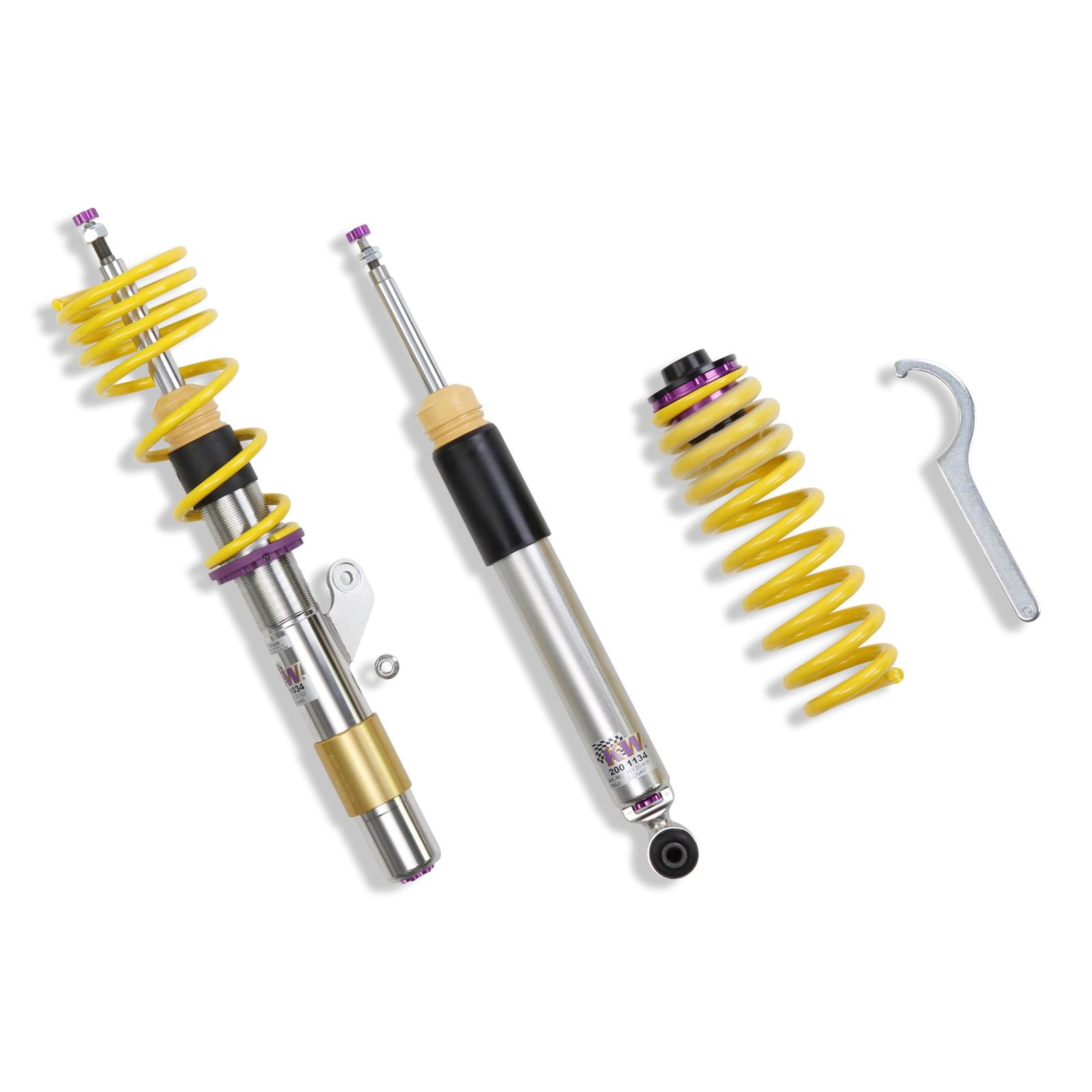 KW Coilover suspension V3 inox BMW 4 Coupe (F32, F82) 07/2013- (3522000D)