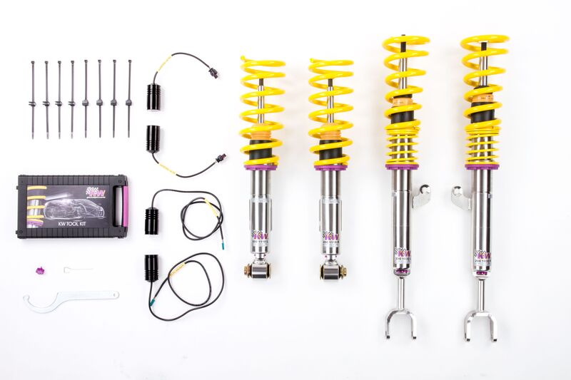 KW Coilover suspension V3 inox (incl. deactivation for electronic dampers) BMW 6 Coupe (F13) 07/2011-10/2017