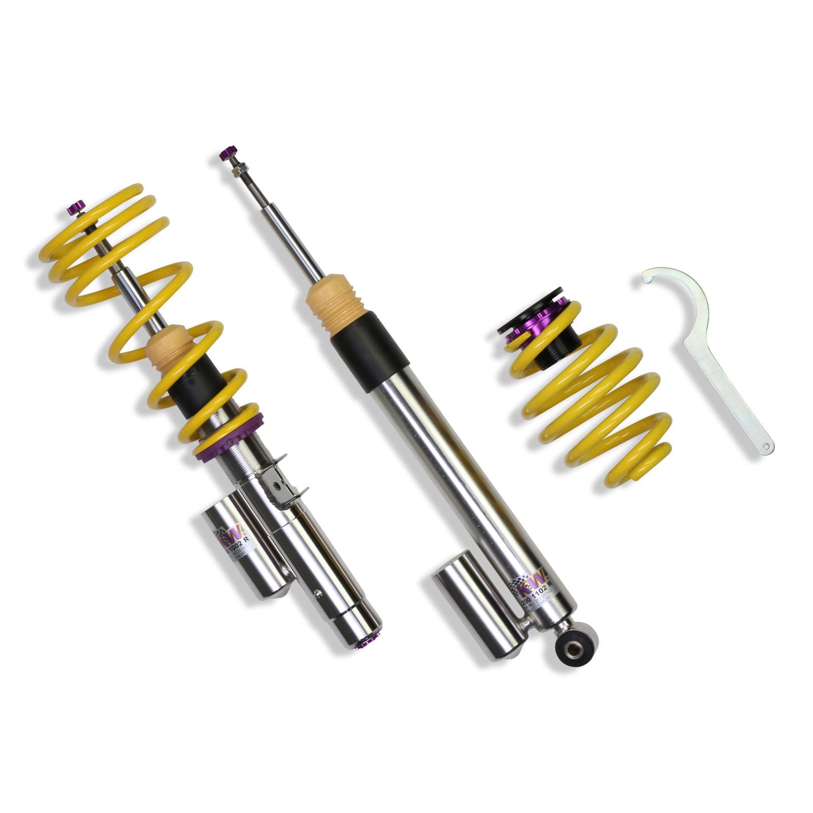 KW Coilover suspension V3 inox BMW 3 Coupe (E46) 12/1998-07/2006 (35220023)