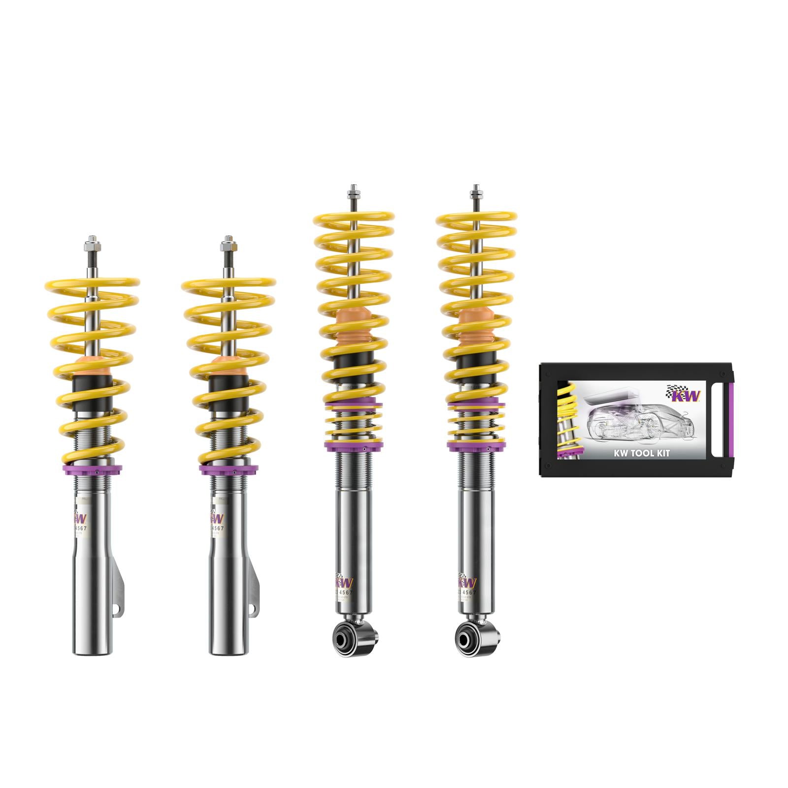 KW Coilover suspension V3 inox BMW 7 (E38) 03/1994-11/2001 (35220029)