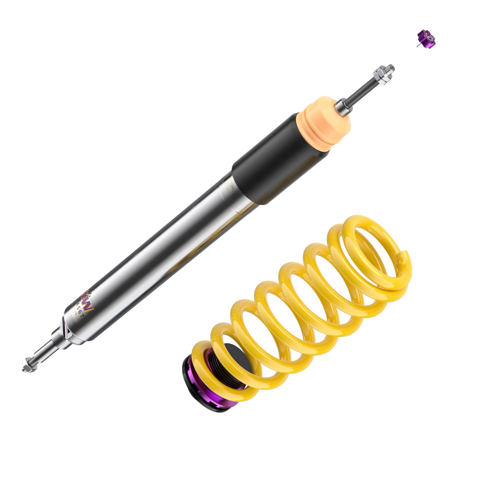 KW Coilover suspension V3 inox BMW 3 Coupe (E92) 01/2005-12/2013 (35220048)