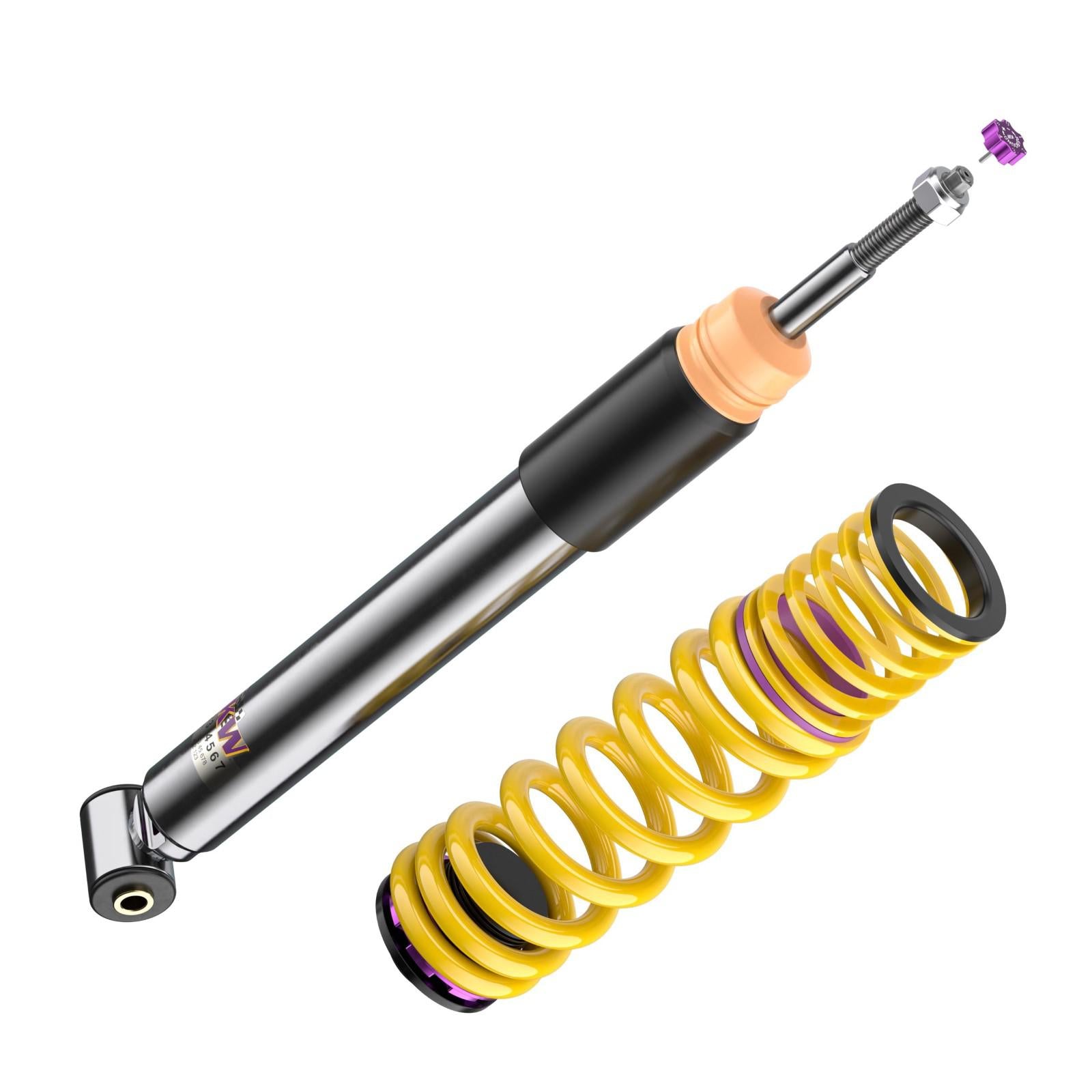 KW Coilover suspension V3 inox (without deactivation for electronic dampers) BMW 3 Coupe (E92) 01/2005-12/2013