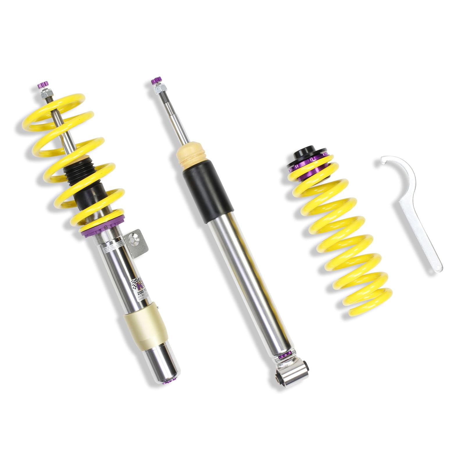 KW Coilover suspension V3 inox (incl. deactivation for electronic dampers) BMW 3 Coupe (E92) 01/2005-12/2013
