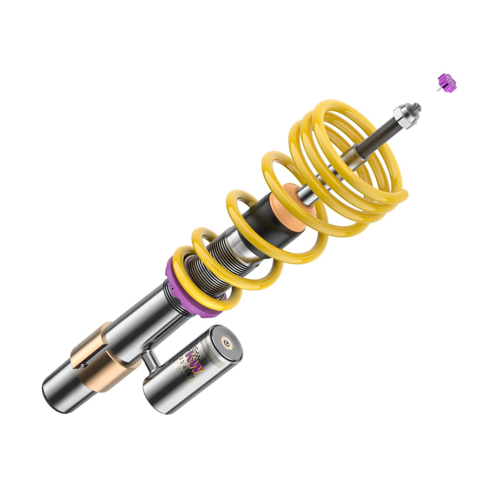 KW Coilover suspension V3 inox (incl. deactivation for electronic dampers) BMW 6 (E63) 09/2003-12/2010